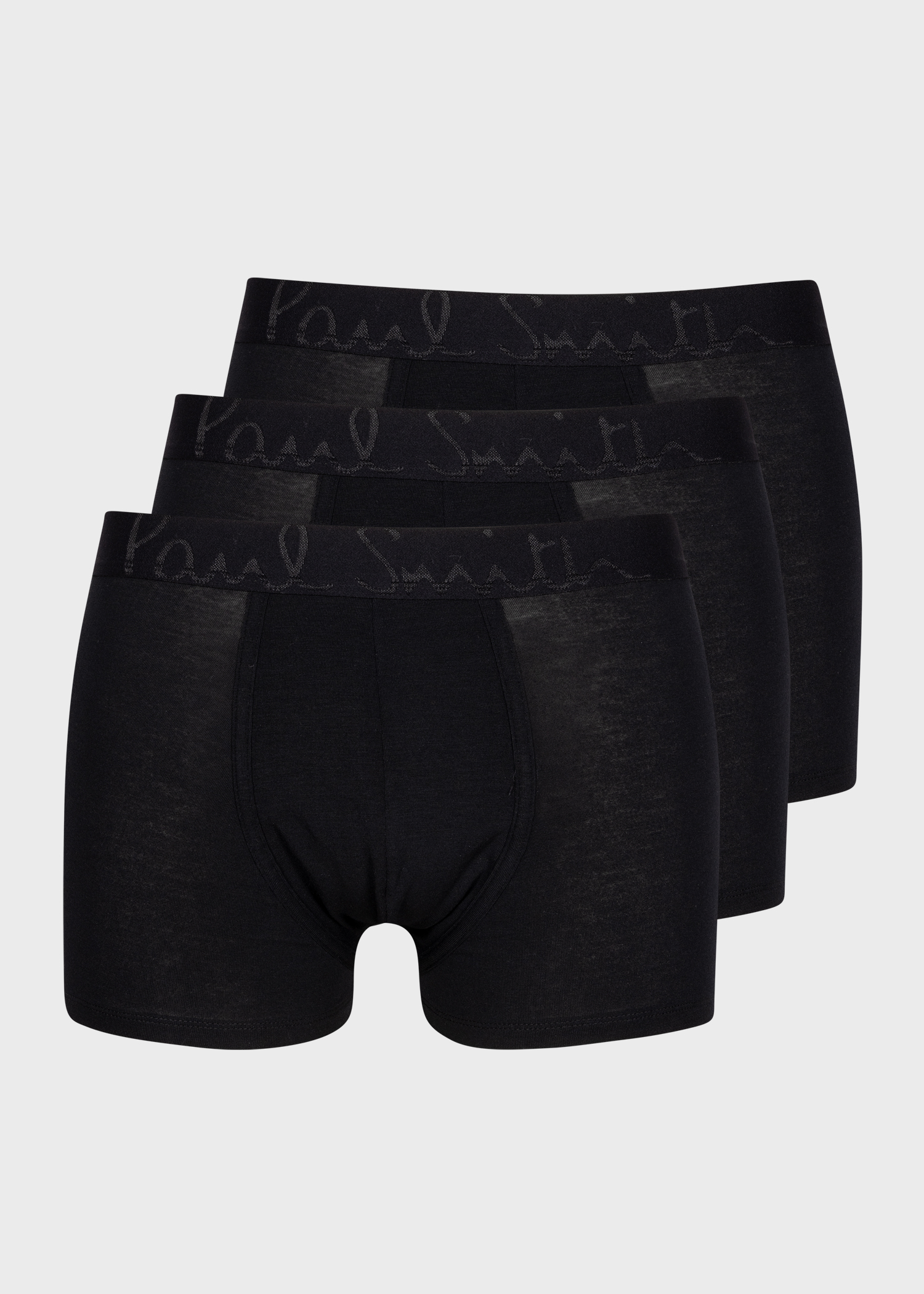 Black Boxer Briefs Three Pack