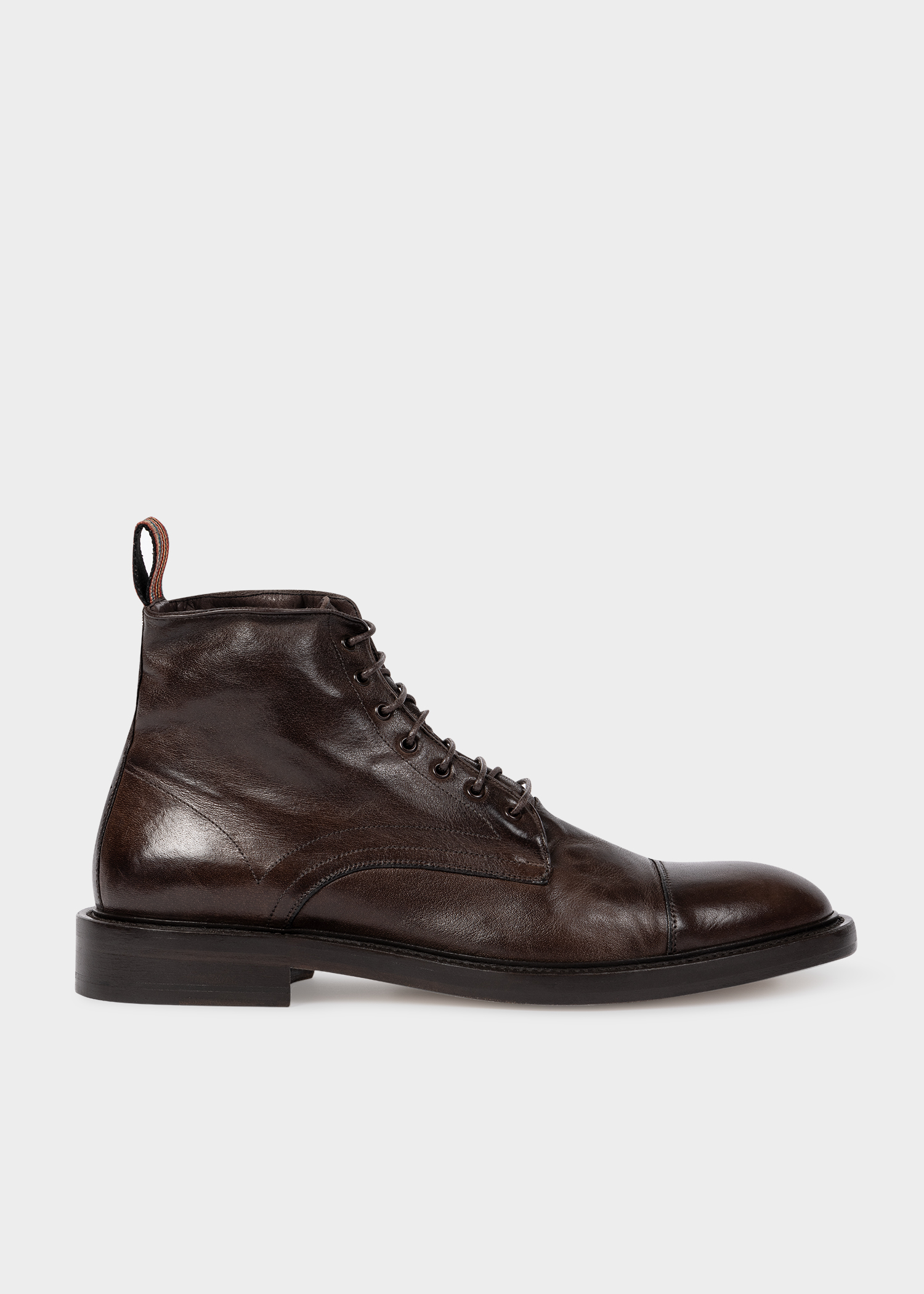 Men's Dark Brown Leather 'Newland' Boots