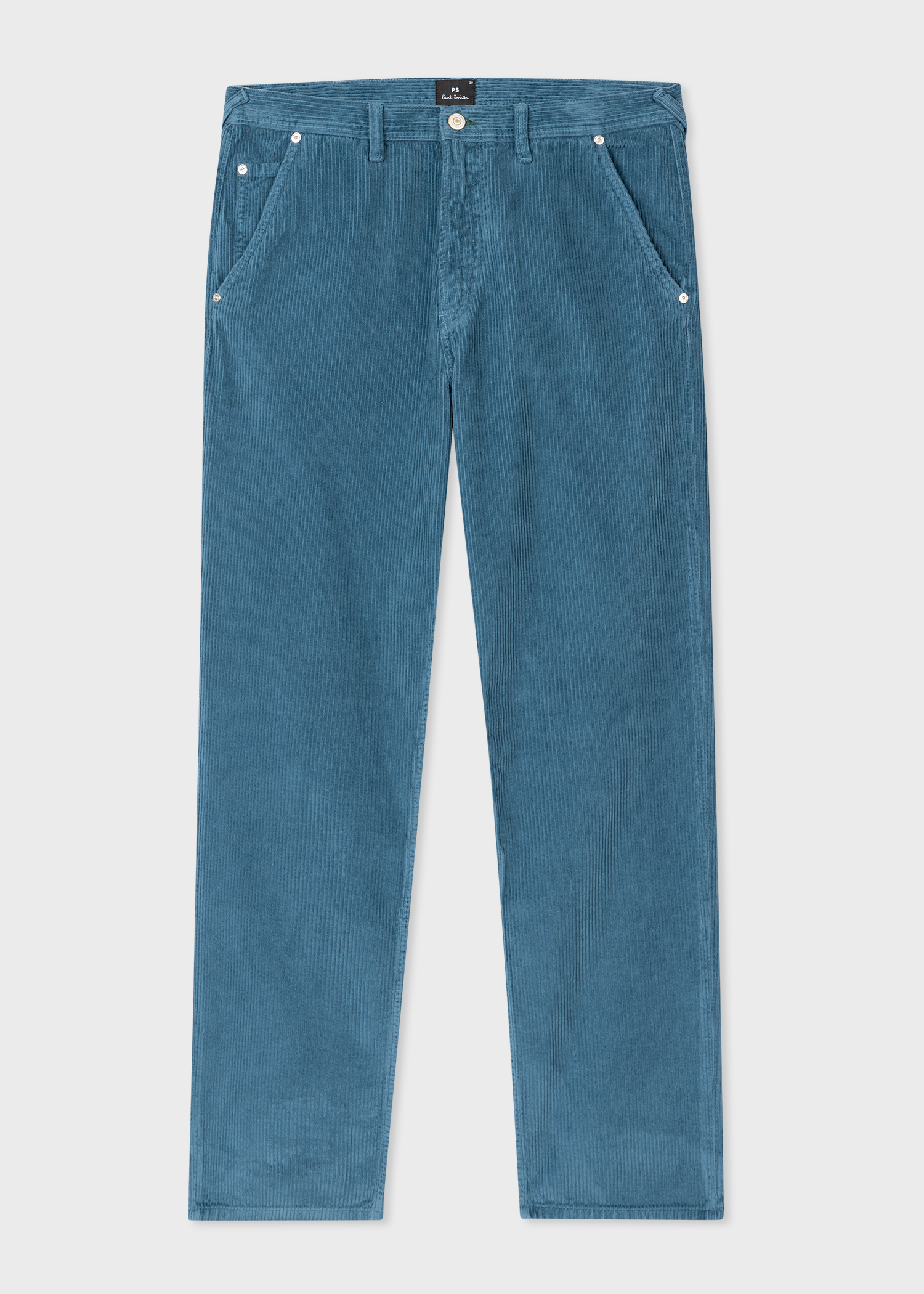 Men's Blue Corduroy Carpenter Trousers