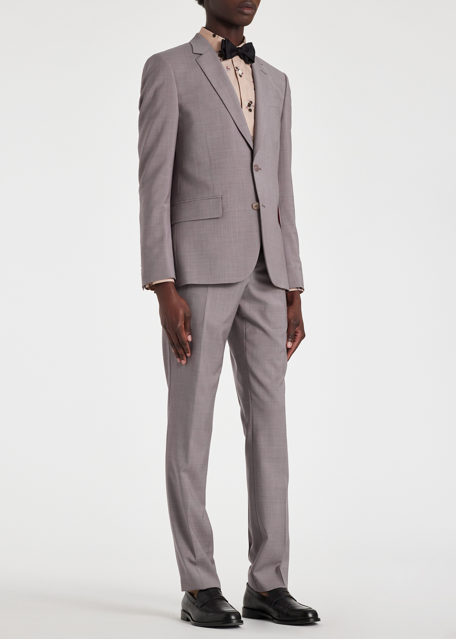 The Soho - Tailored-Fit Lavender Wool Suit