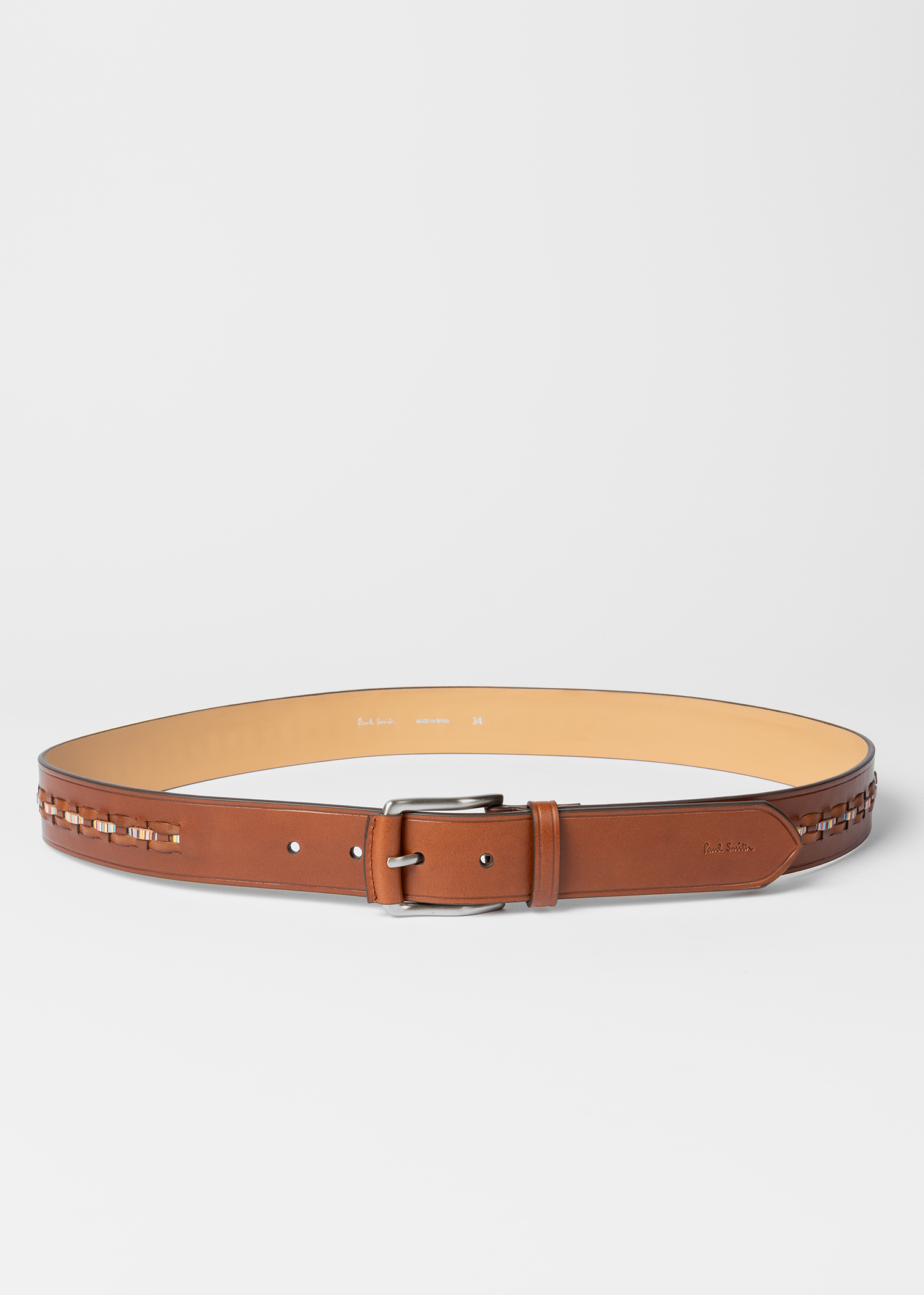 paul smith tan belt