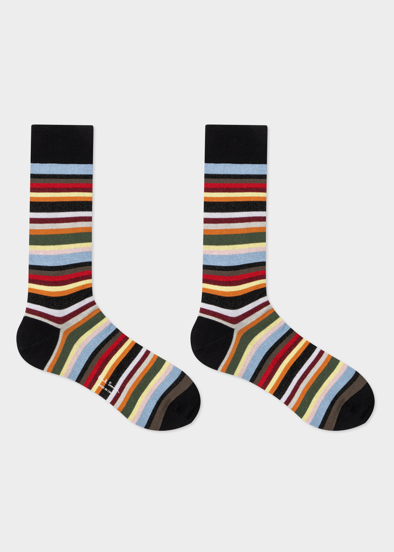 タイツ・ソックス Paul Smith SS25 PACK OF THREE SOCKS (W1A SOCK N270 1A) Women's 'Signature Stripe' Socks Three Pack