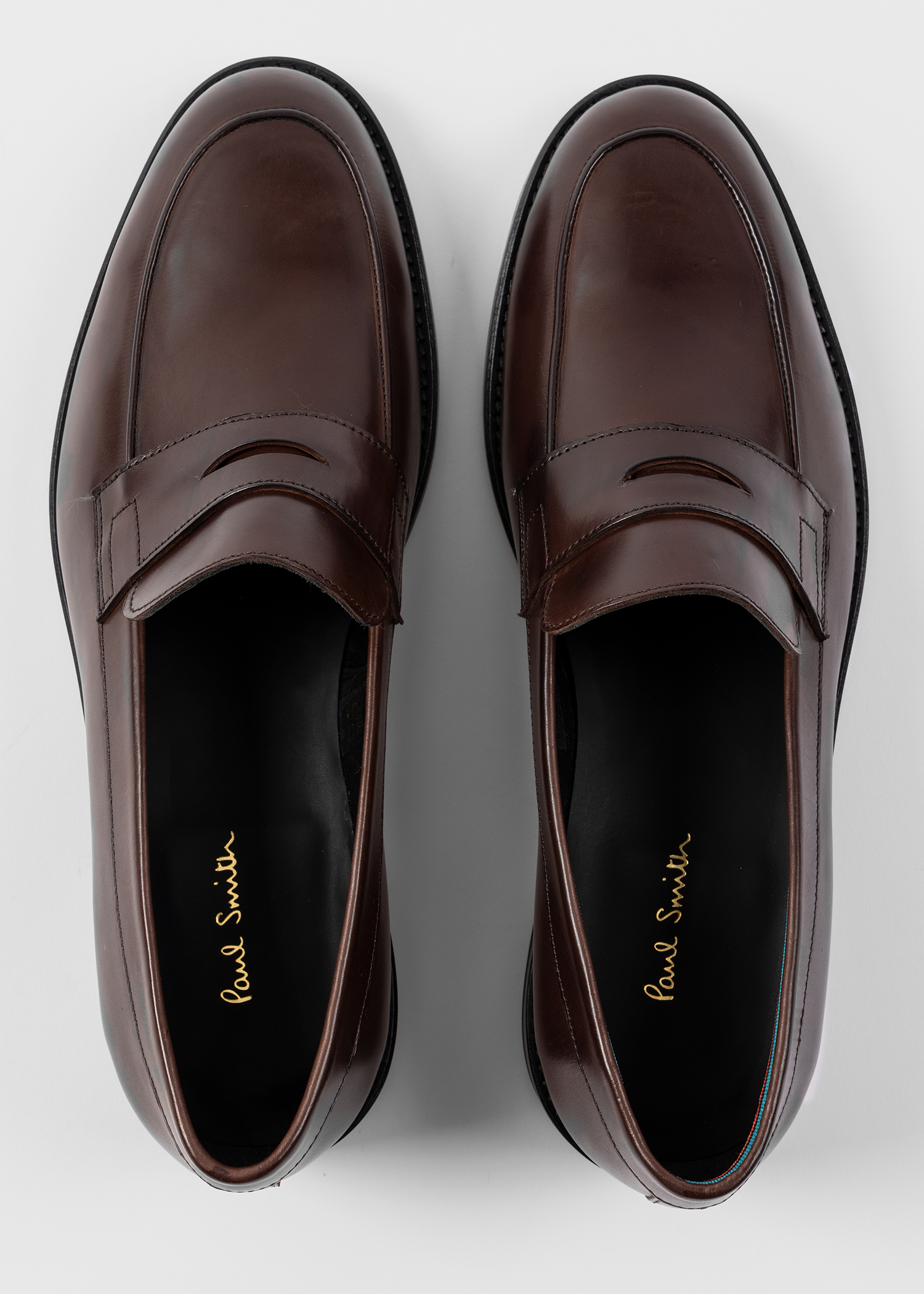 Brown Leather 'Montego' Loafers