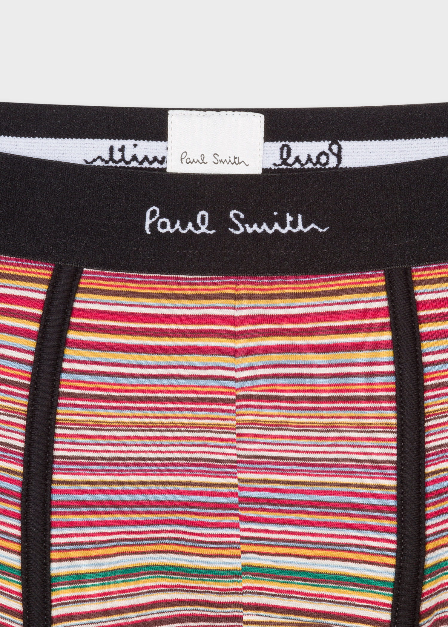 インナー・ルームウェアその他 PAUL SMITH Men Underwear Black M1A914P3PK75 1A Black Cotton 'Artist Stripe' Lounge Pants