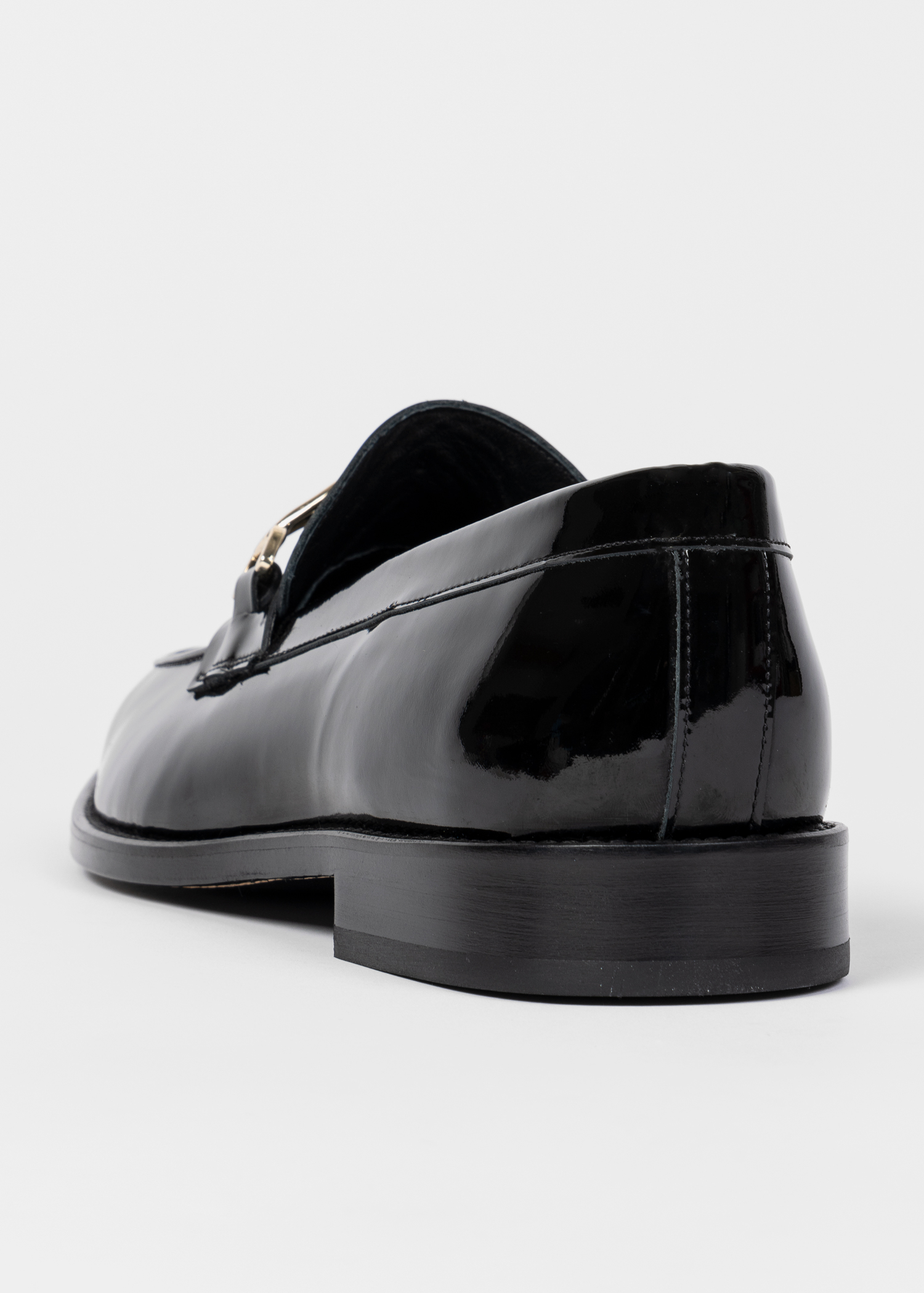 Men s Black Patent Leather Montego Loafers