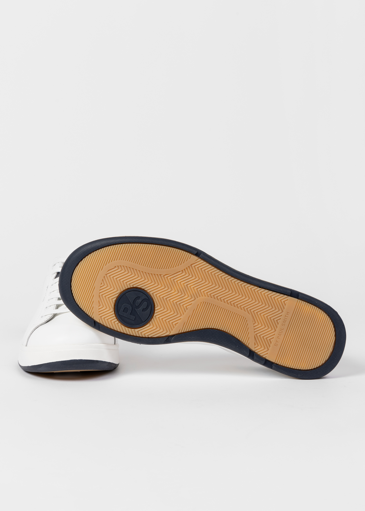 Men's White Leather 'Albany' Sneakers