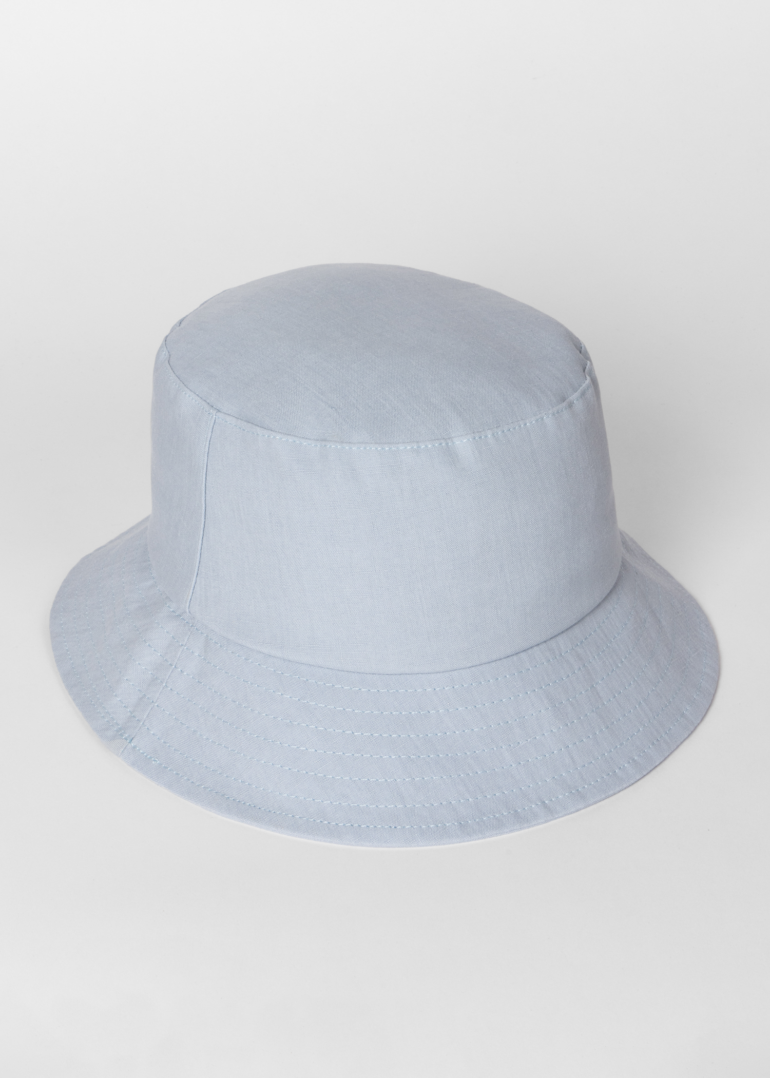 Paul Smith Sky Blue \'Happy\' Faux Shearling Lining‎ Bucket Hat PS By Paul Smith Men main image 2