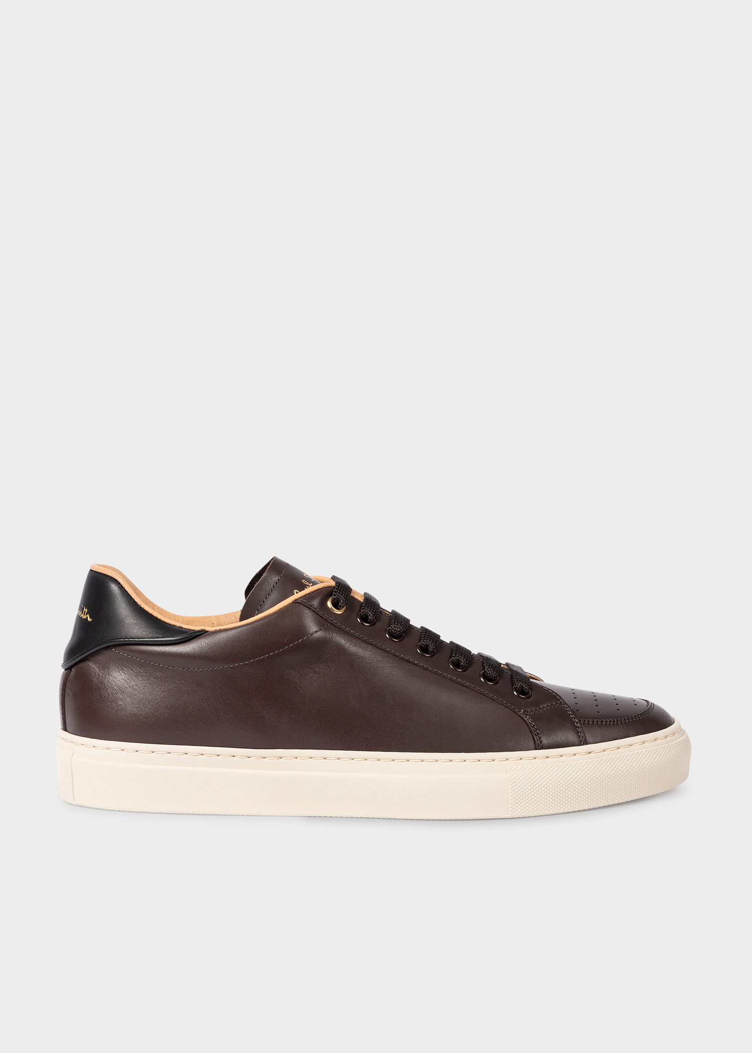 Brown Leather 'Banf' Sneakers