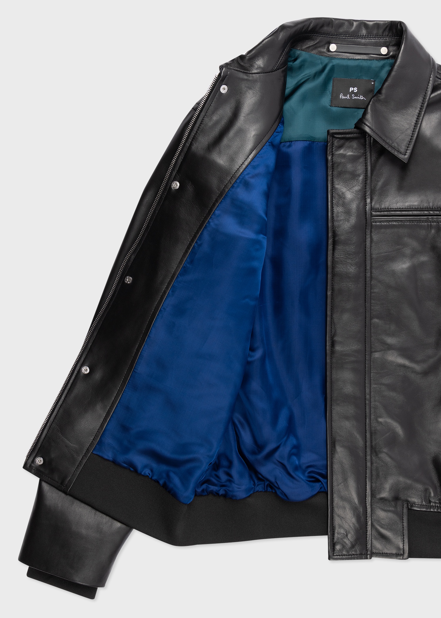 Designer Leather Jackets For Men | Paul Smith