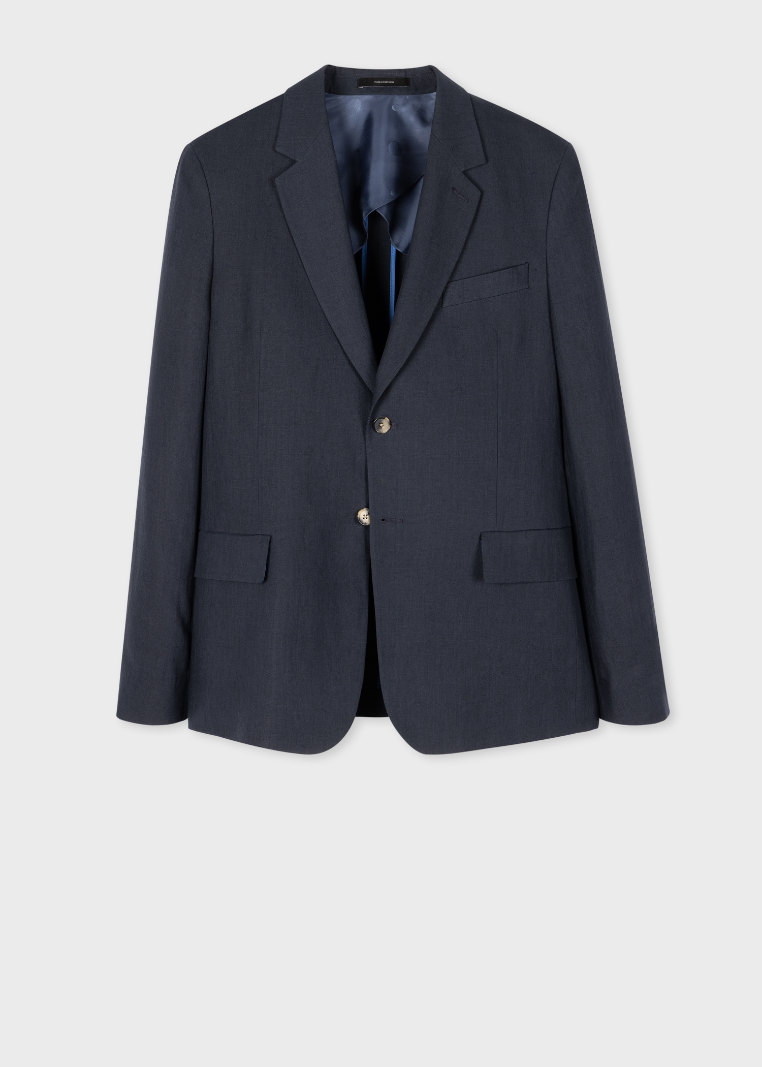 Paul Smith Mens Navy Linen Buggy Lined Blazer Kings Cross 6998