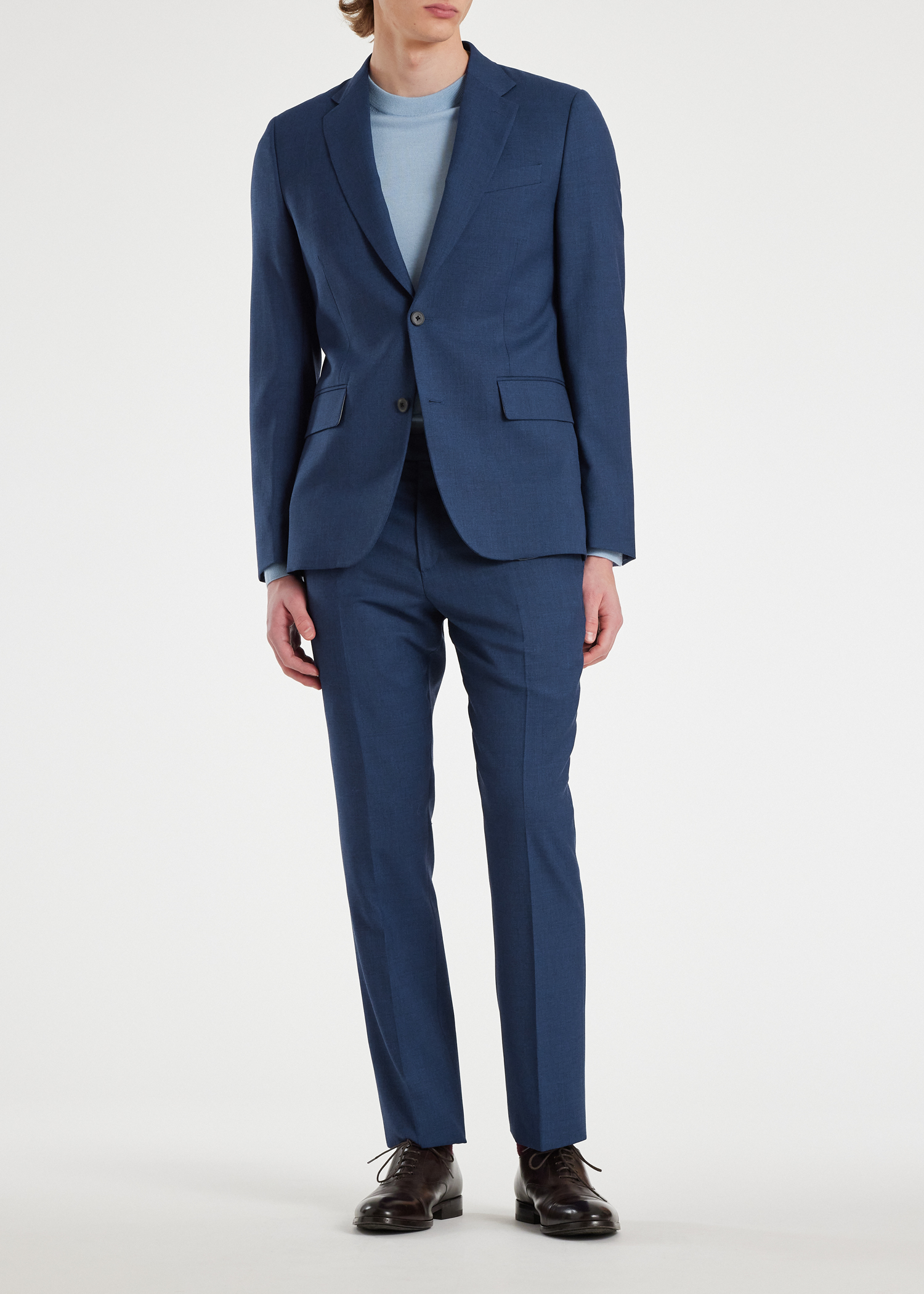 The Brierley - Men's Blue Wool 'A Suit To Travel In'