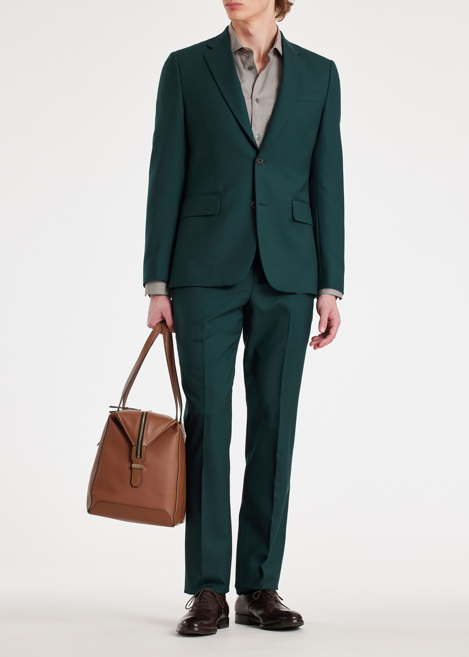 The Brierley - Dark Green Wool 'A Suit To Travel In'