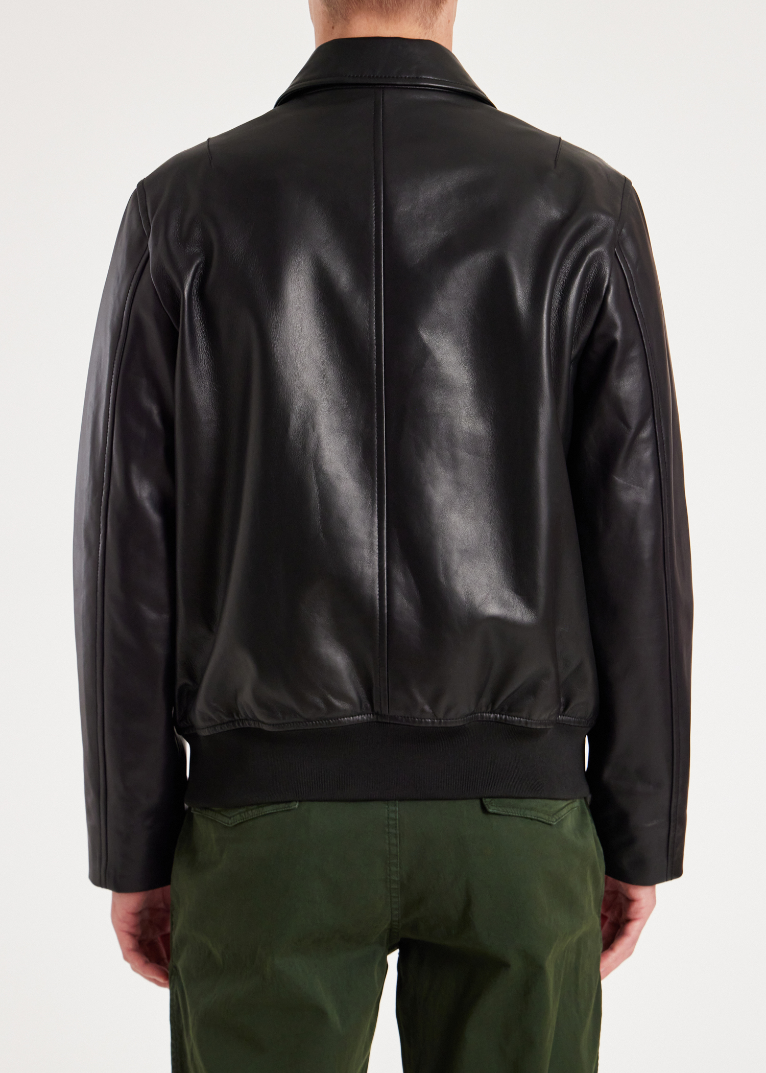 Designer Leather Jackets For Men | Paul Smith