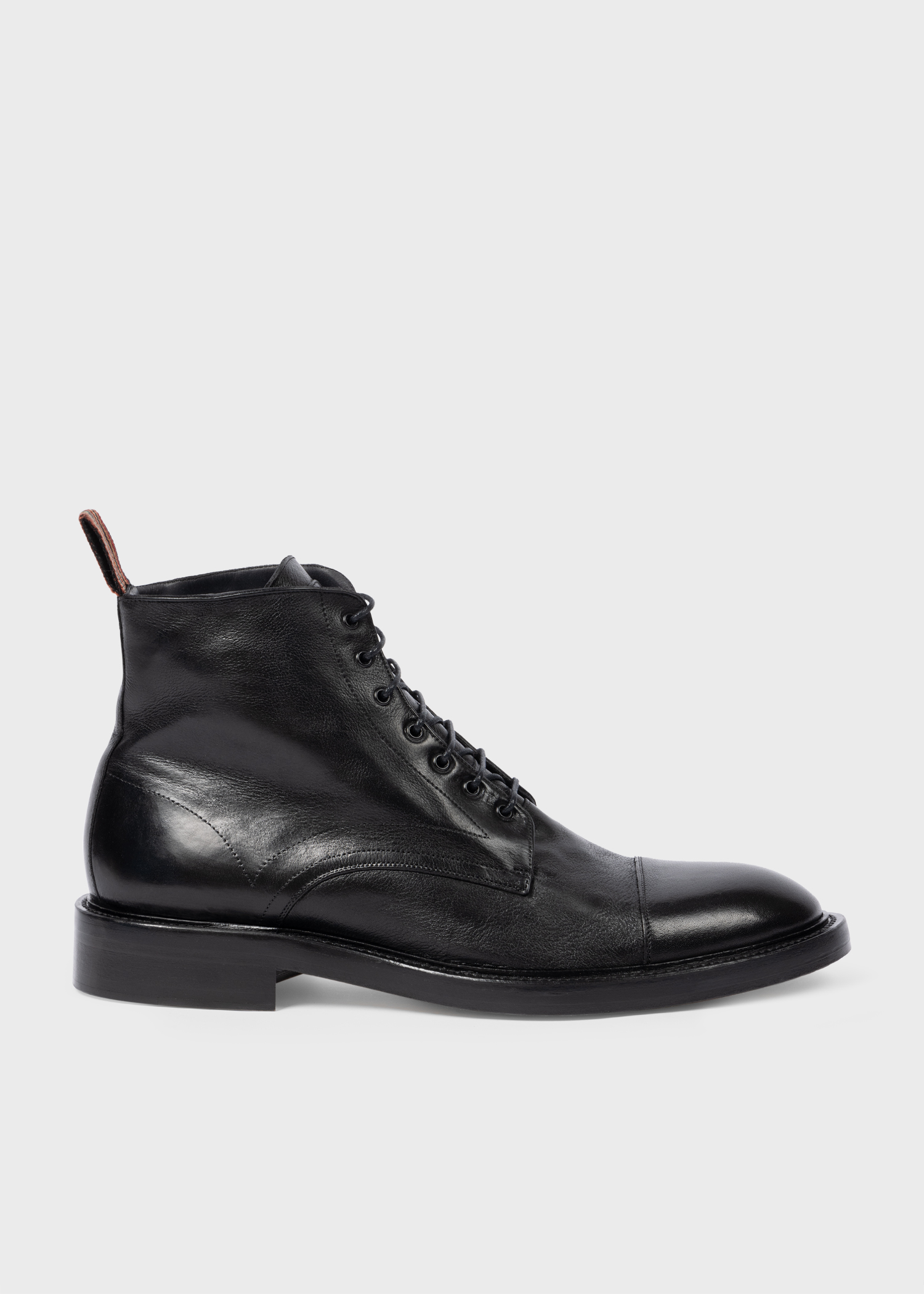 Black Leather Newland Boots