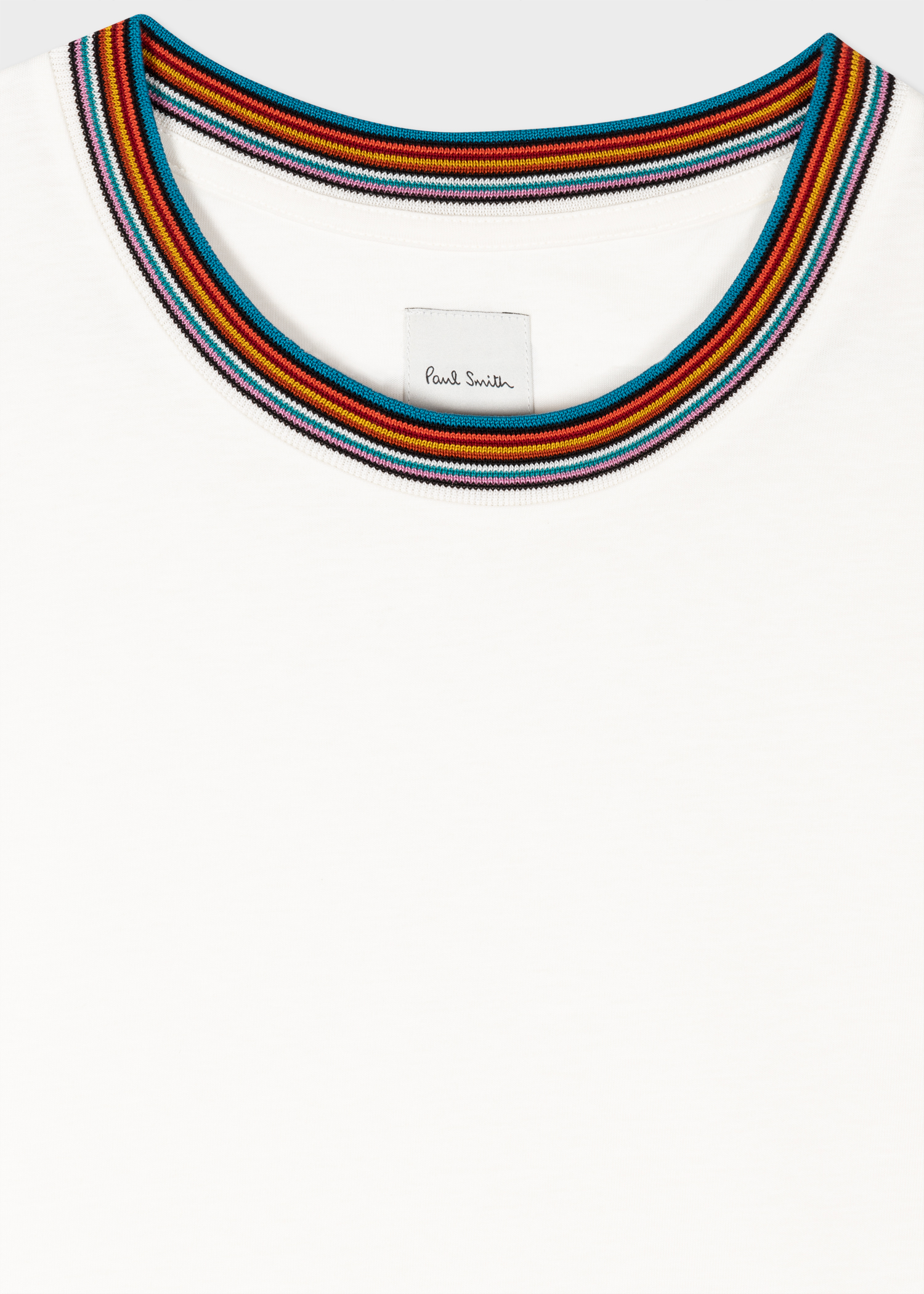 ★韓国の人気★【Paul Smith】★COTTON STRIPE T-SHIRTS★ Paul Smith Fake Layered Grey T-Shirt L Cotton Used Stylish