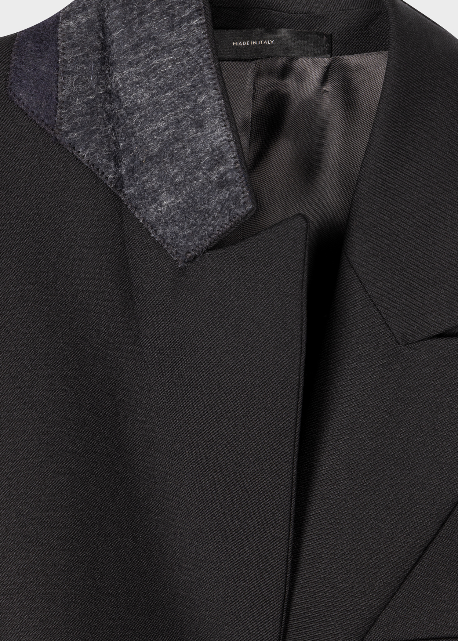 Women's Black Cropped 'A Suit To Travel In' Wool Blazer