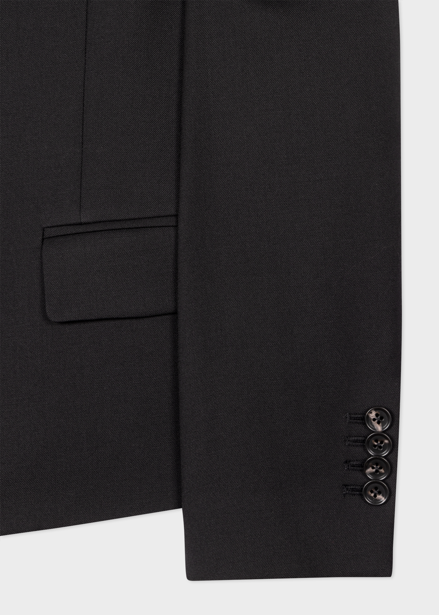 Women's Black Cropped 'A Suit To Travel In' Wool Blazer