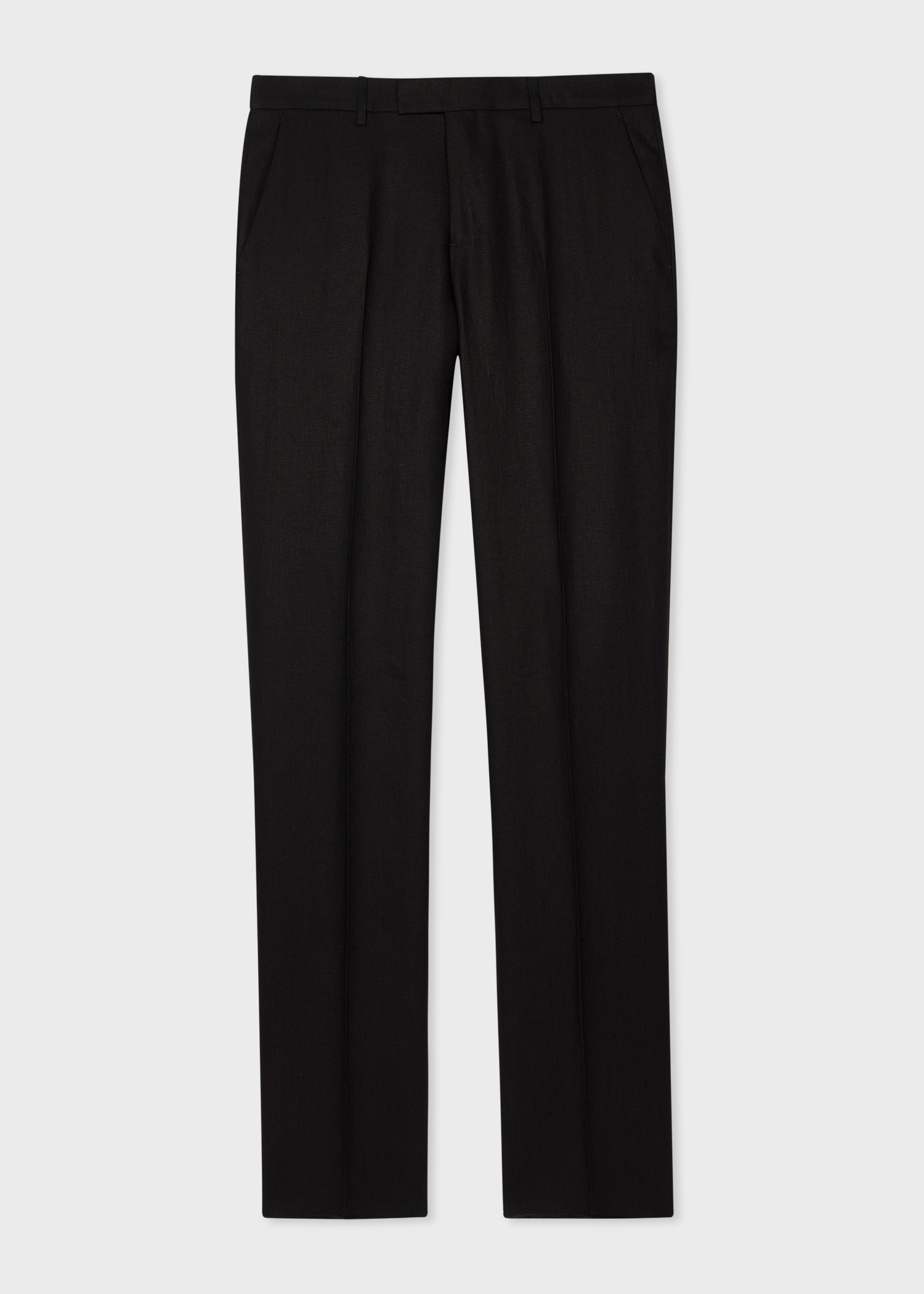 Men's Black Linen Pants