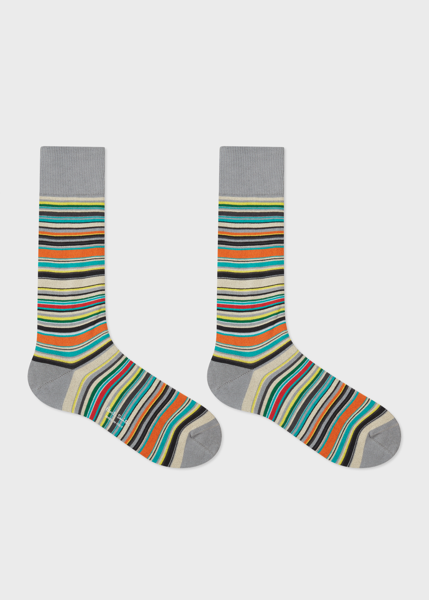 【関税&送料込】Paul Smith Pack Of Three Socks Paul Smith Three crew length socks set | The Fashion Square