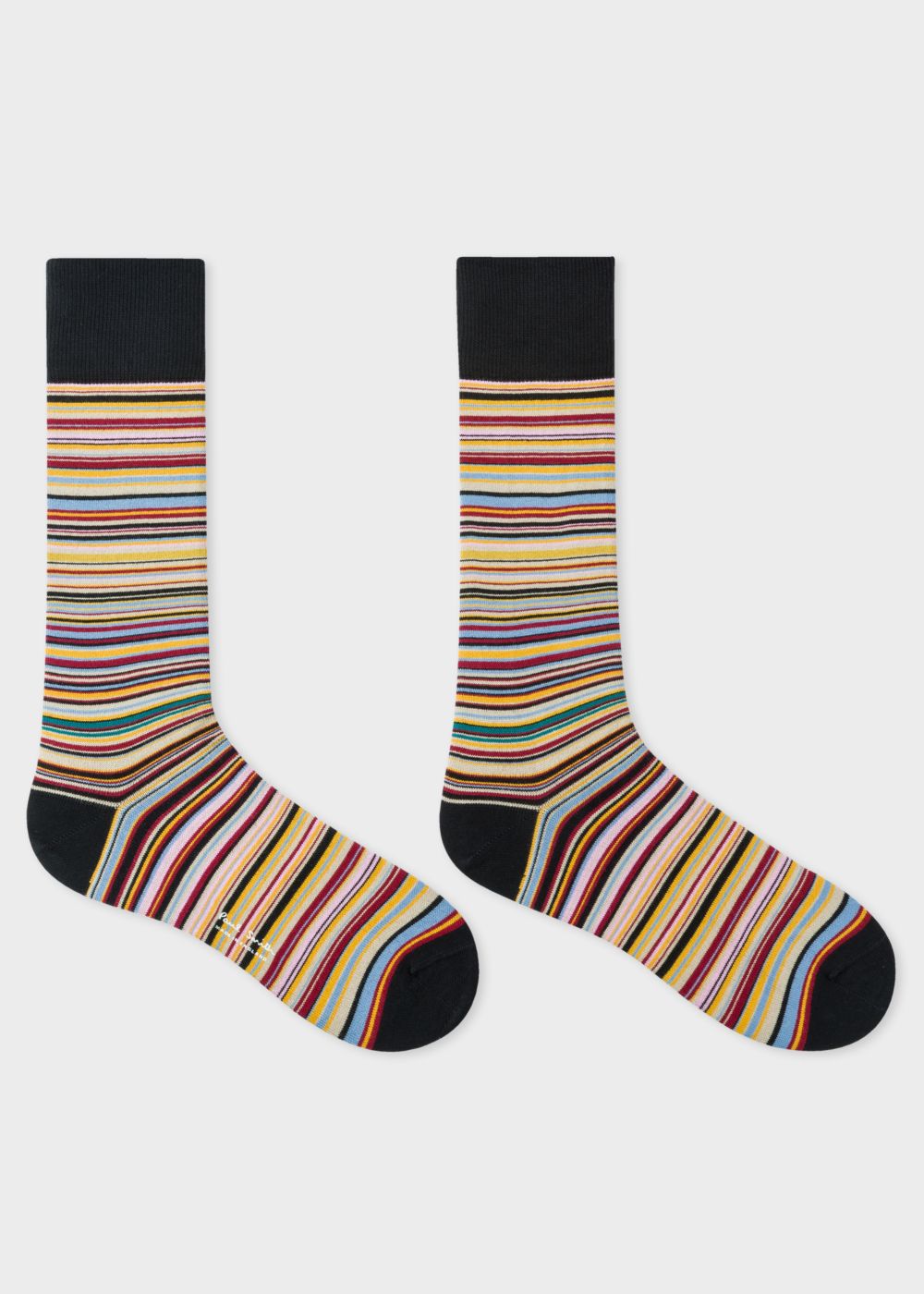 Men's 'Signature Stripe' Socks And Stripe Keyring Gift Set