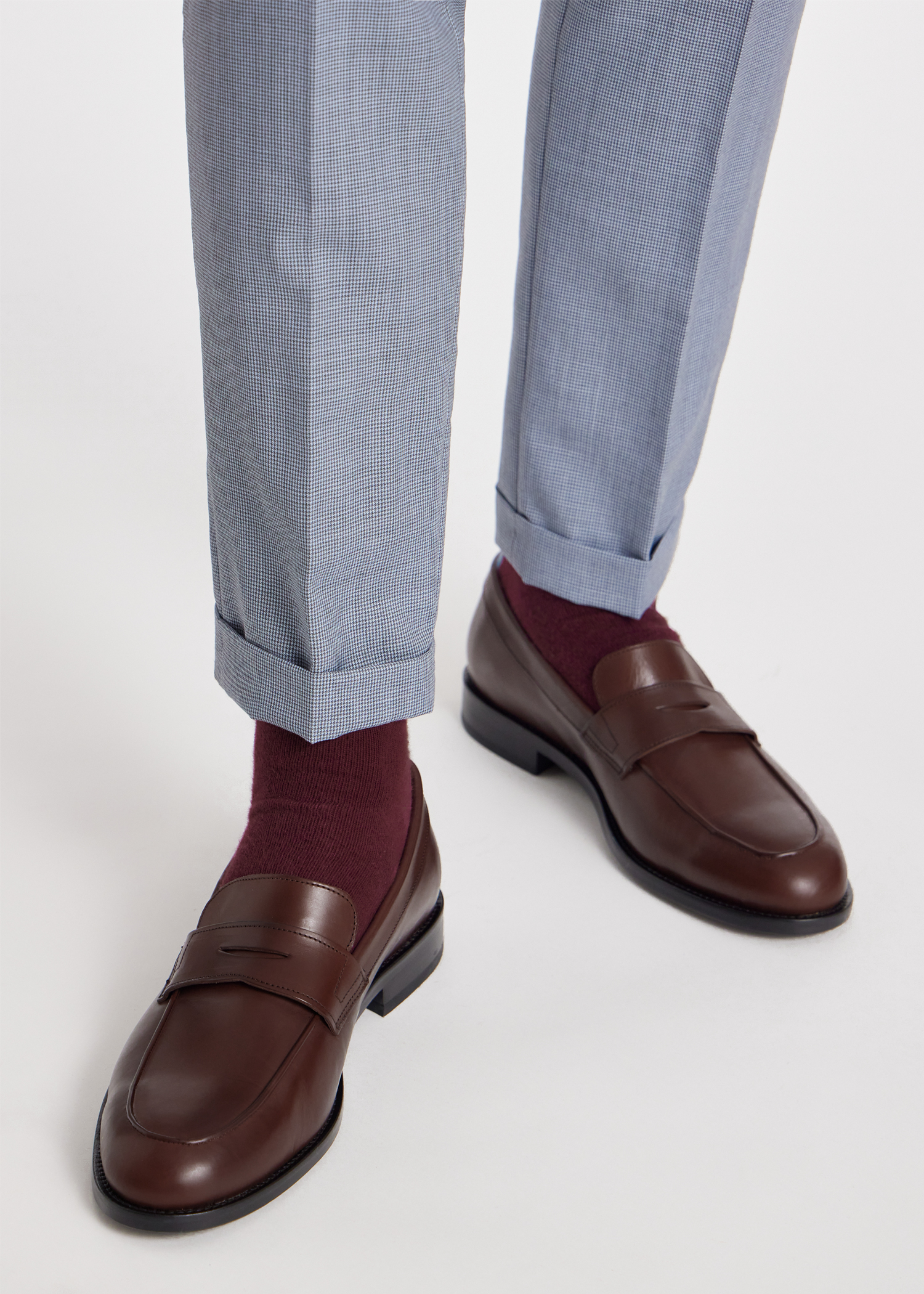 【関税込み】Paul Smith ブラック レザー Montego ローファー Men's Black Leather 'Montego' Loafers