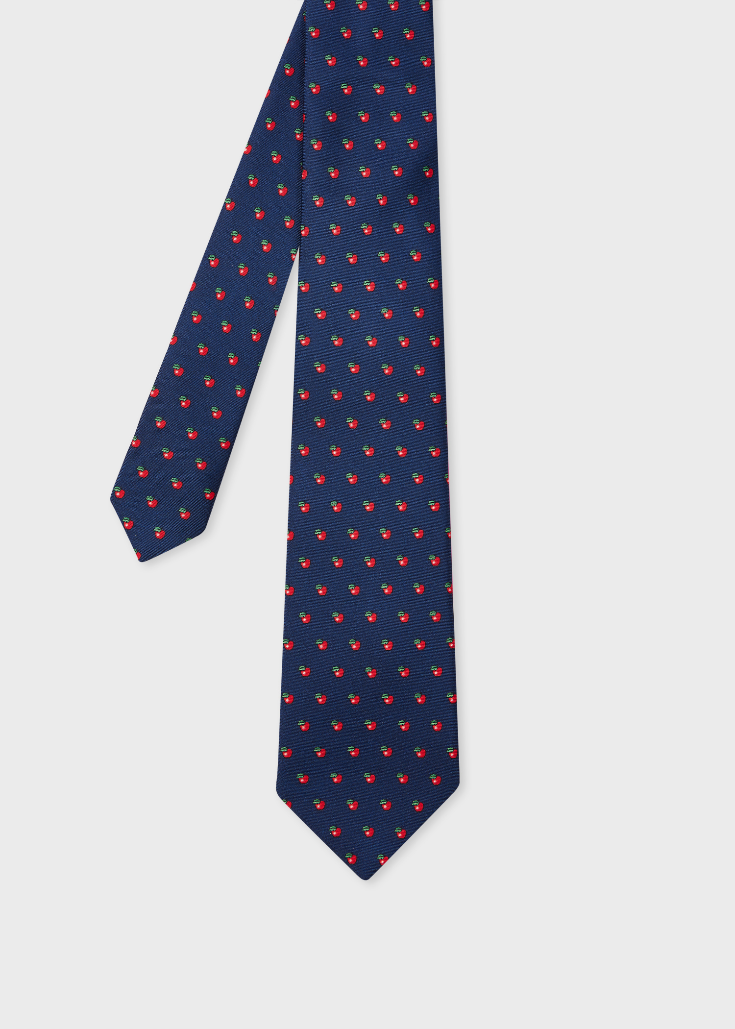light blue polka dot tie