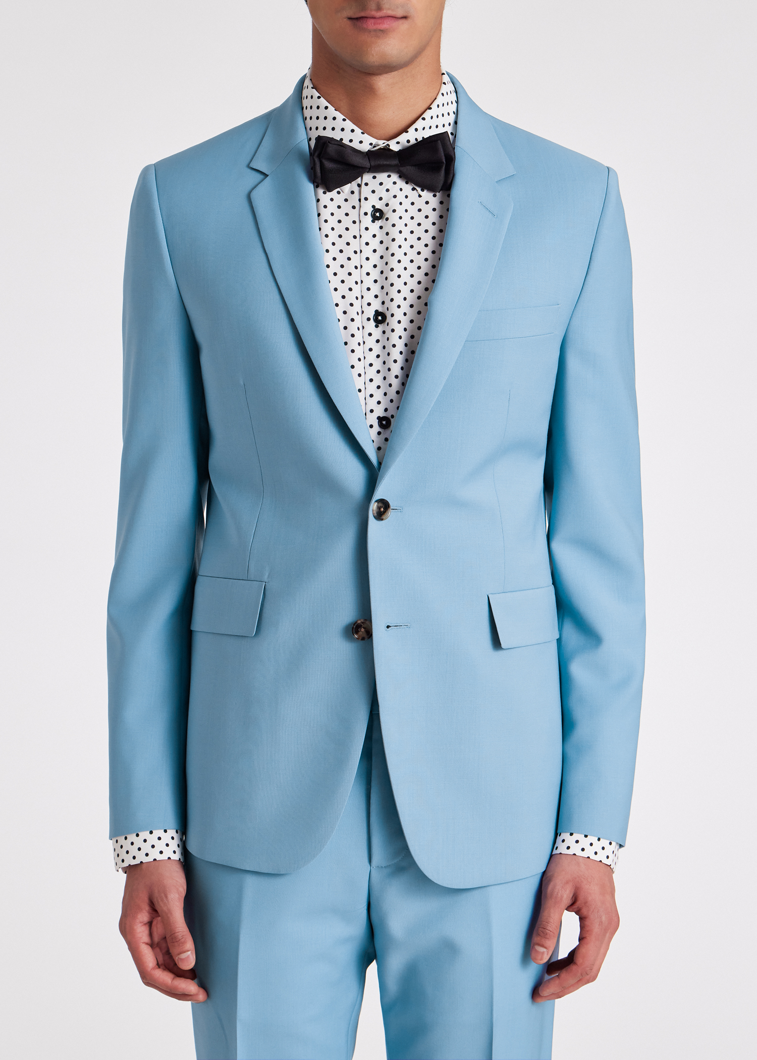 Paul Smith The Kensington - Slim-Fit Mid Blue Wool-Mohair Suit