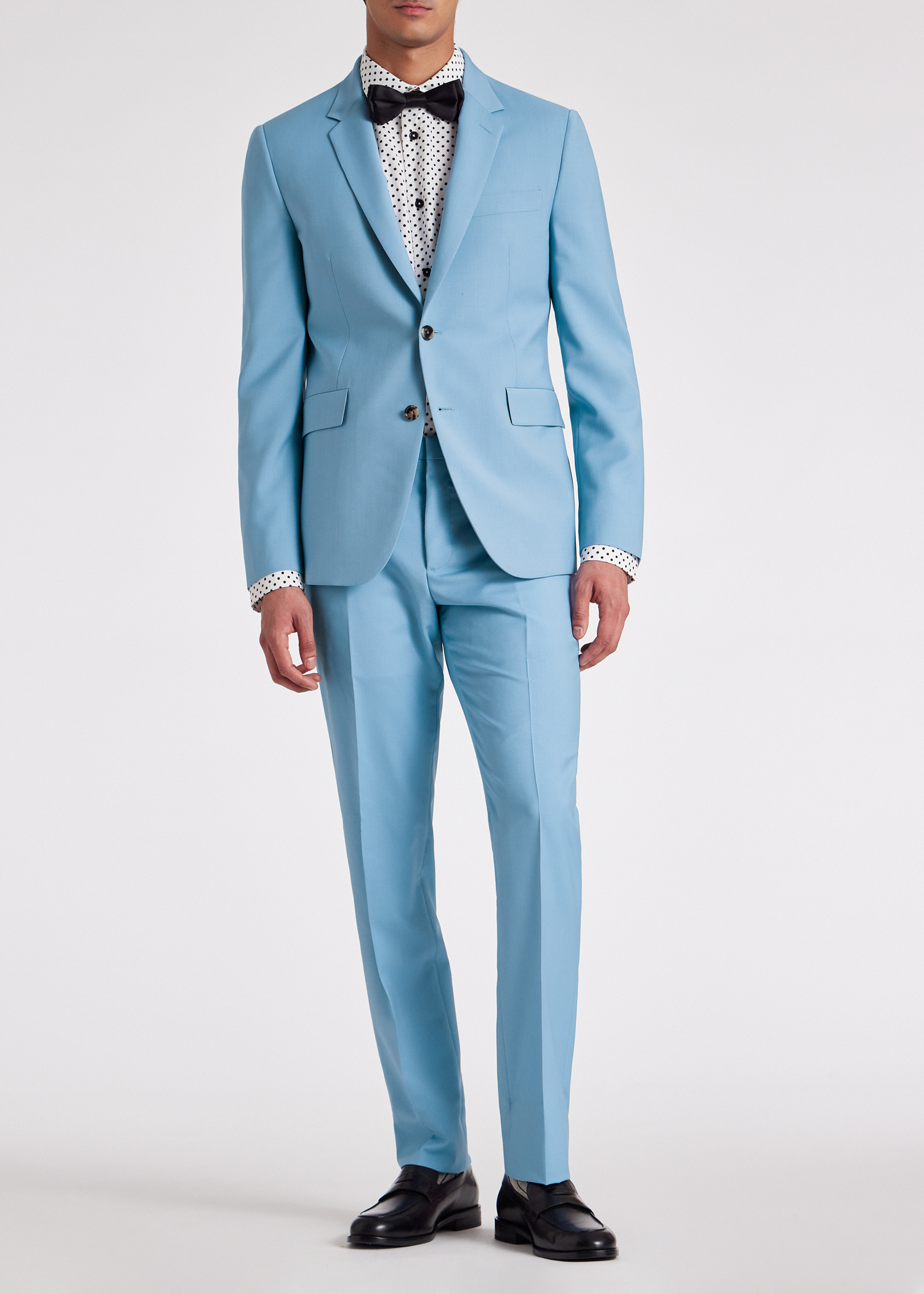 The Kensington - Slim-Fit Mid Blue Wool-Mohair Suit