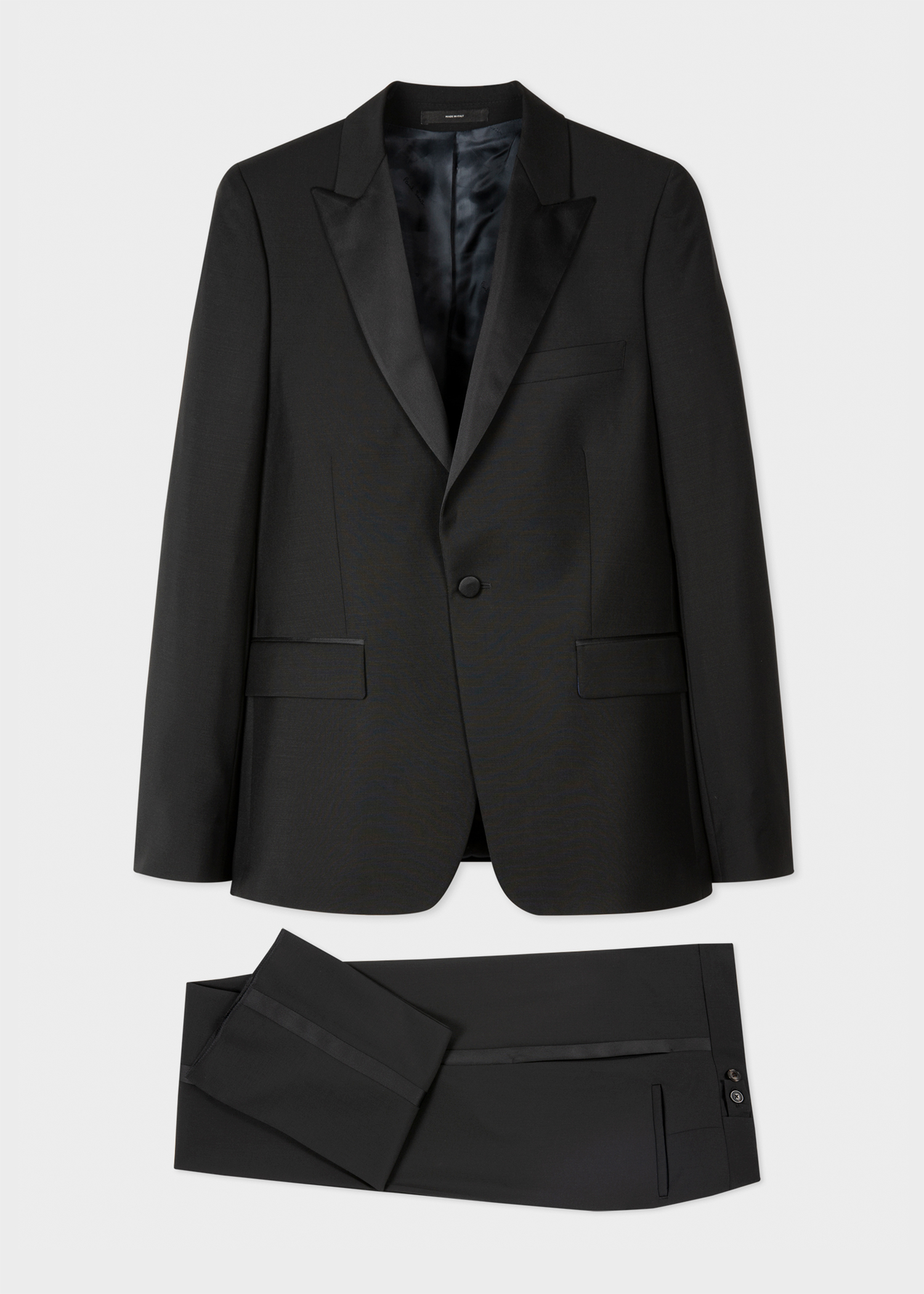 割引制度PAUL SMITH BLACK ポールスミスブラックスーツ上下セットサイズ40 スーツ・フォーマル・ドレス
