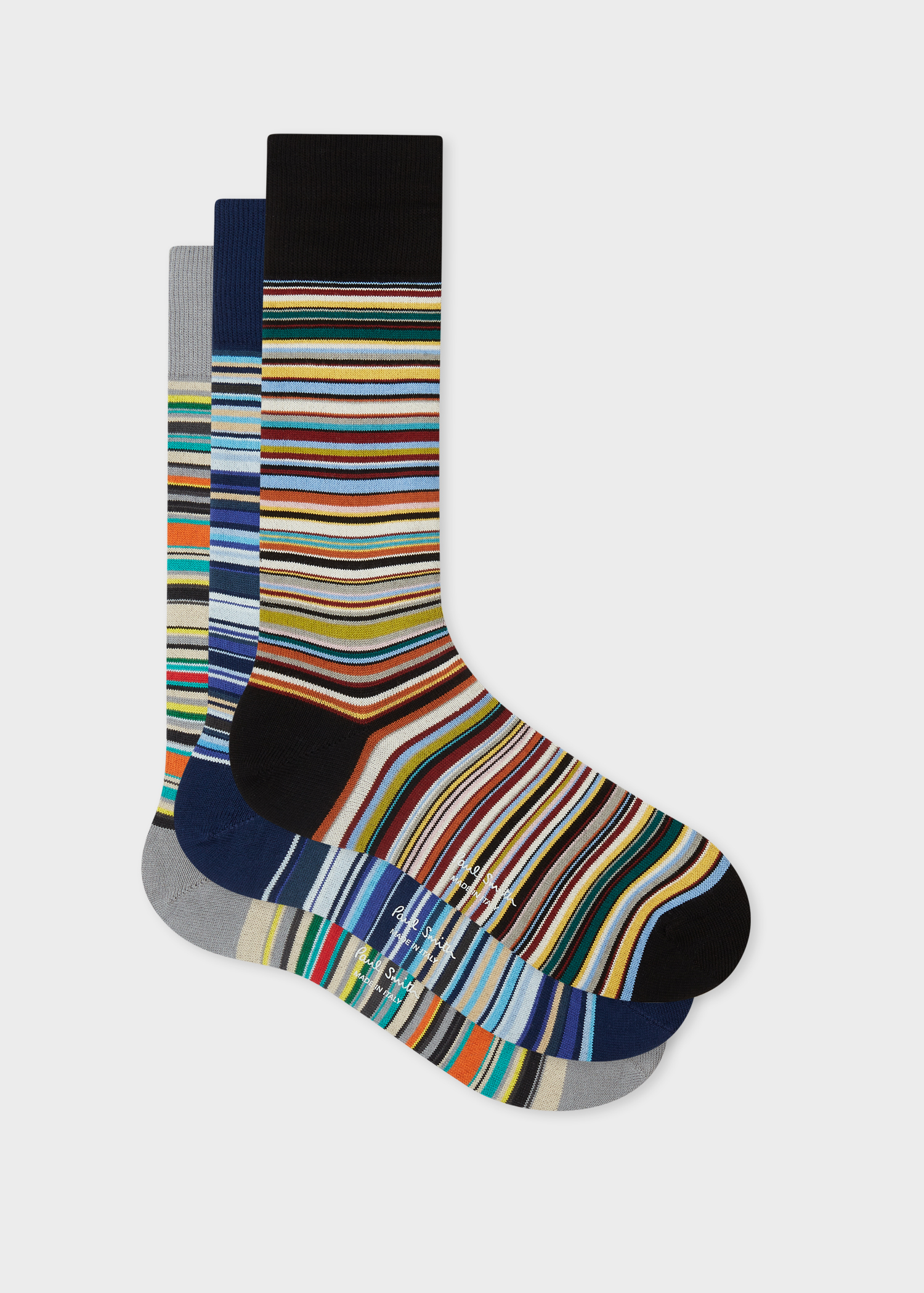 Men's 'Signature Stripe' Socks Three Pack