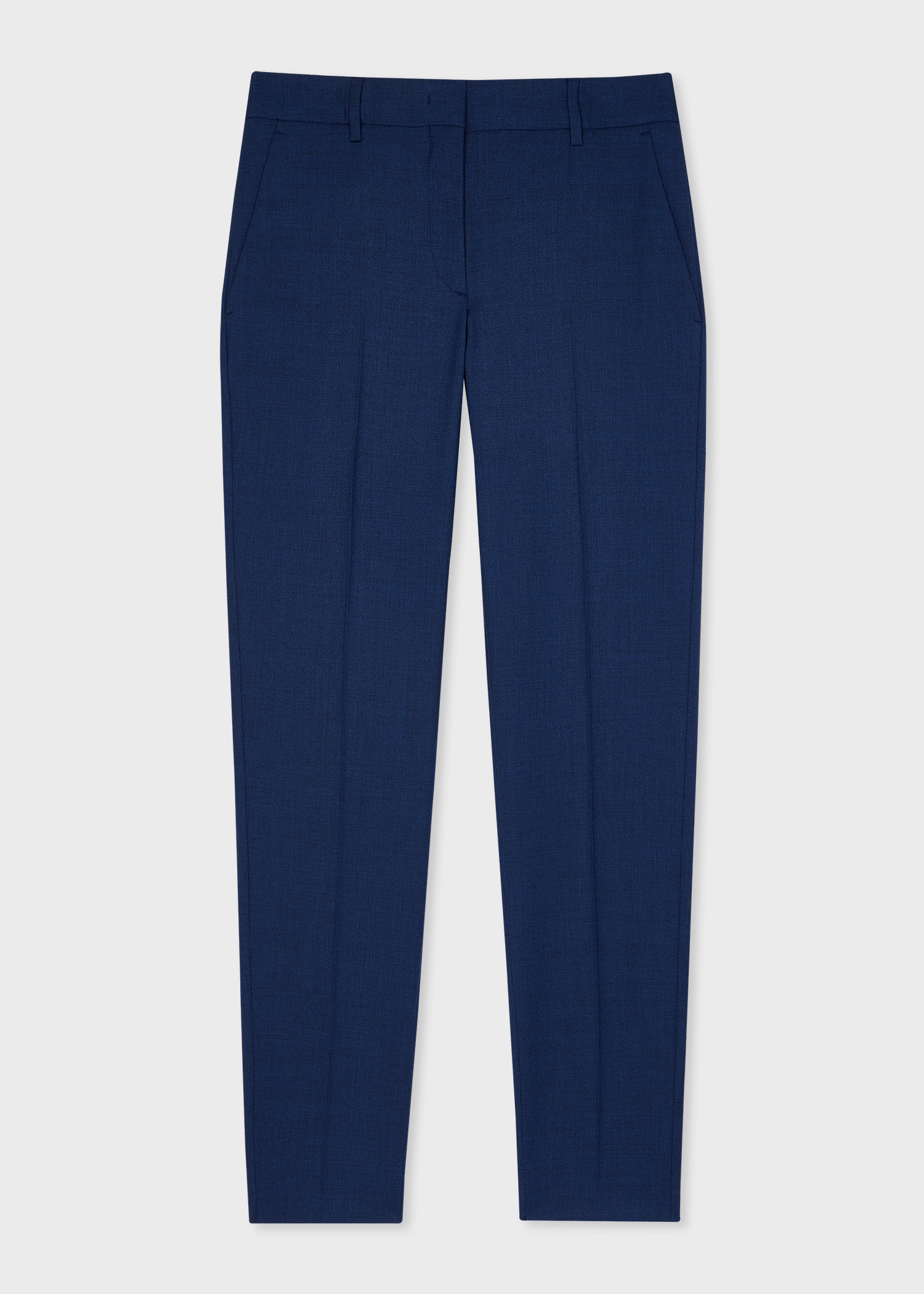 Blue Wool Tailored Jogger Trousers main image 0