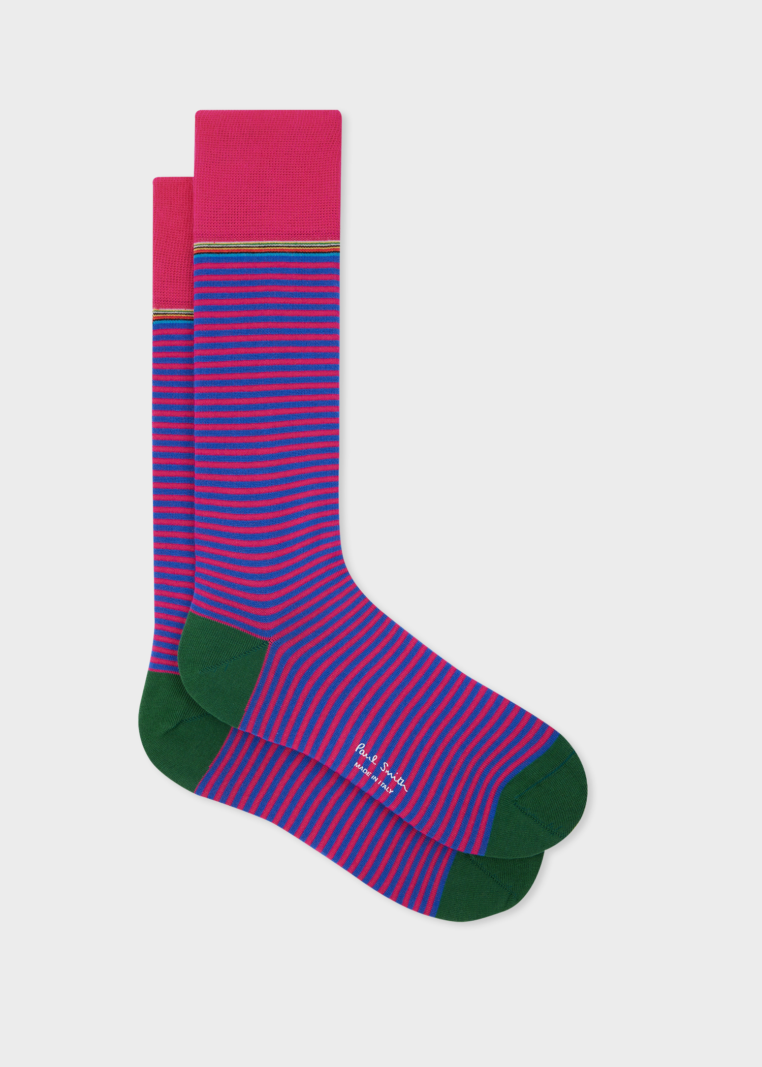 EILEEN Hot Pink and Blue Stripe, Superluxe