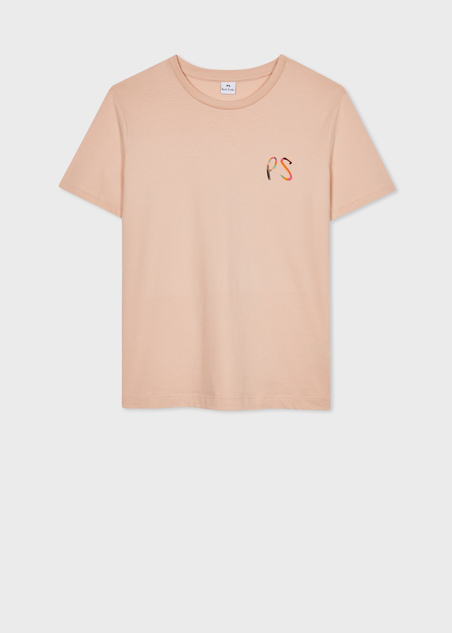 Women's Brown 'Swirl' PS Logo T-Shirt