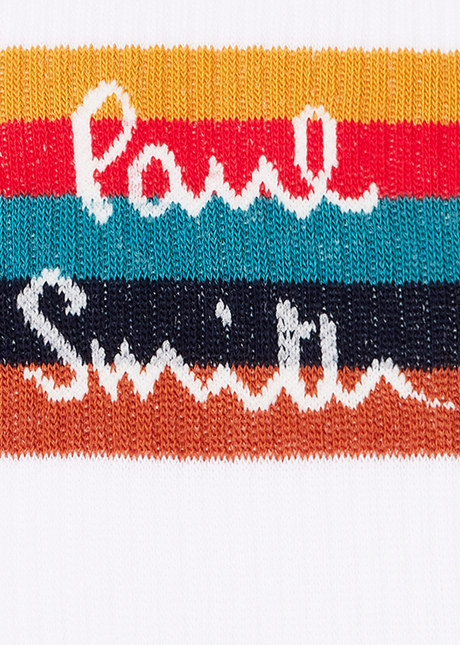 Men's Navy 'Artist Stripe' Logo Socks