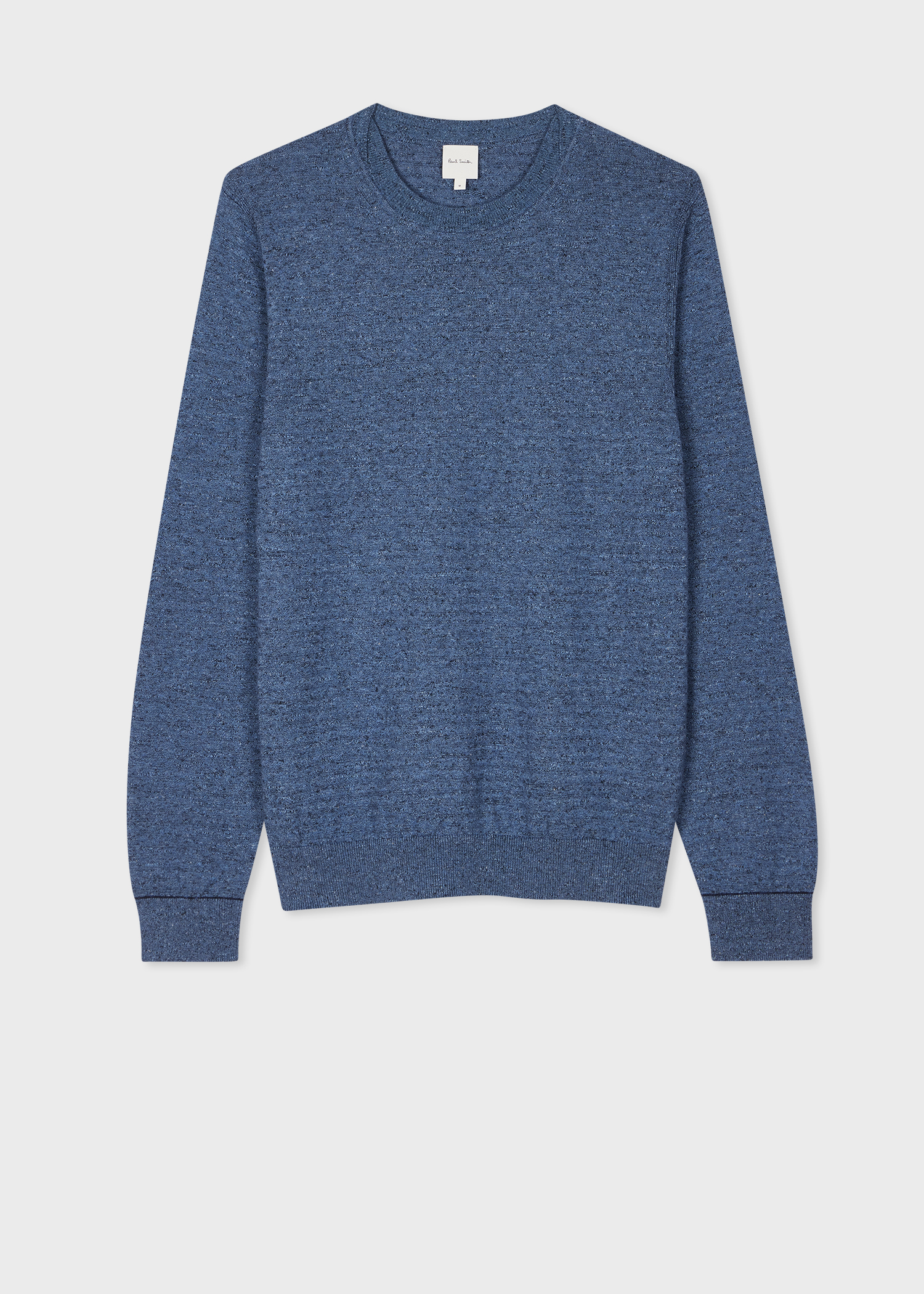 Paul Smith Light Blue Cotton Linen Textured Sweater King s Cross