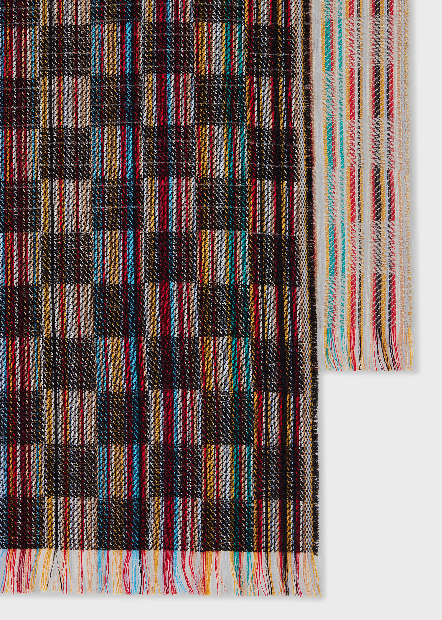 スカーフ PAUL SMITH Woman Scarf Blue W1A250TN213 47 13105874-2024897228219860.jpg