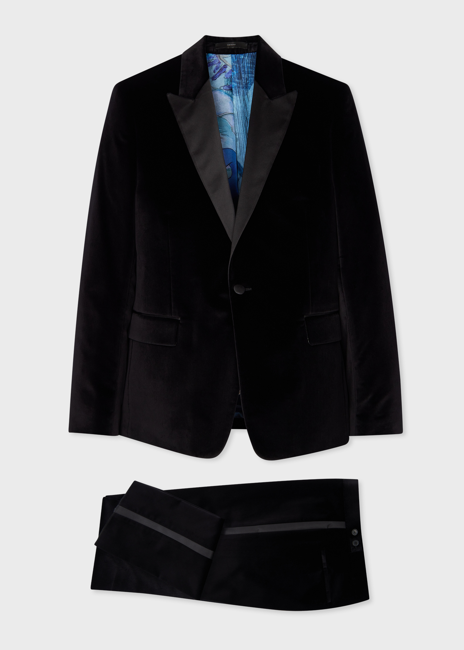 Paul Smith Men s Soho Velvet Tuxedo Suit