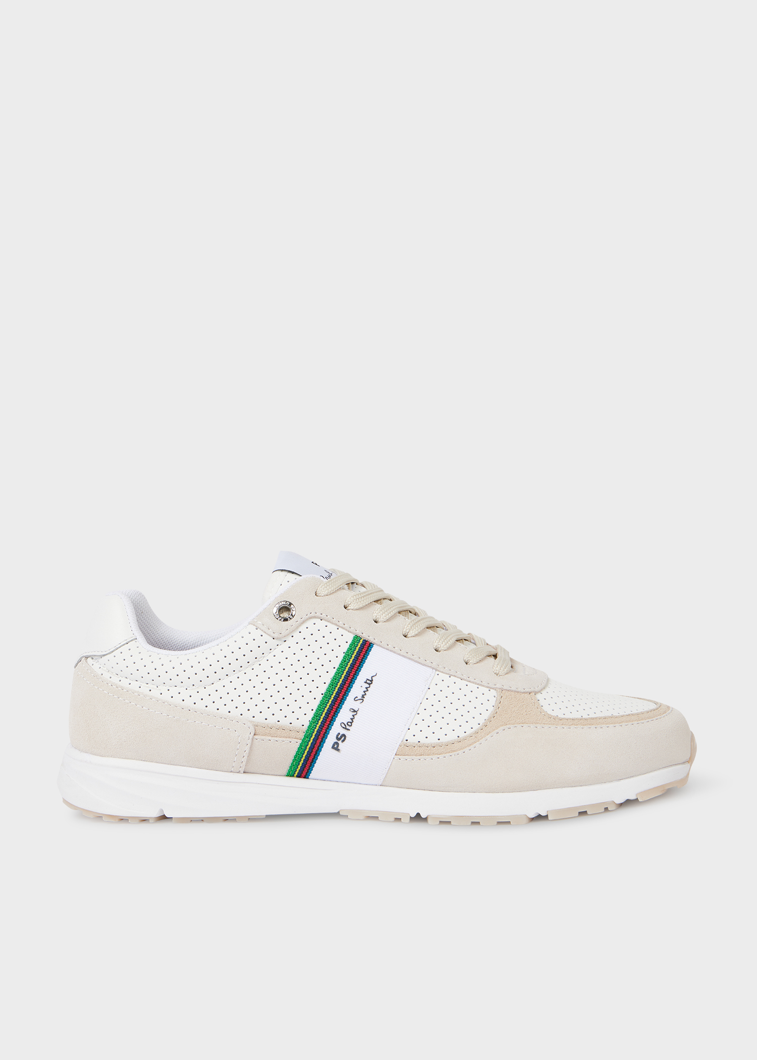 Men's White 'Huey' Trainers