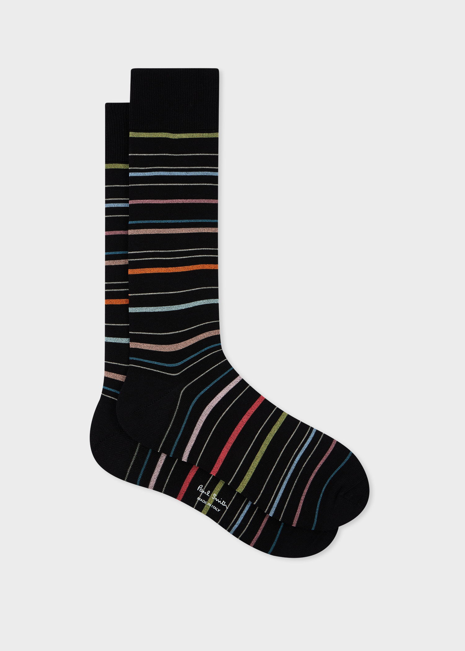 Pink and Black Socks