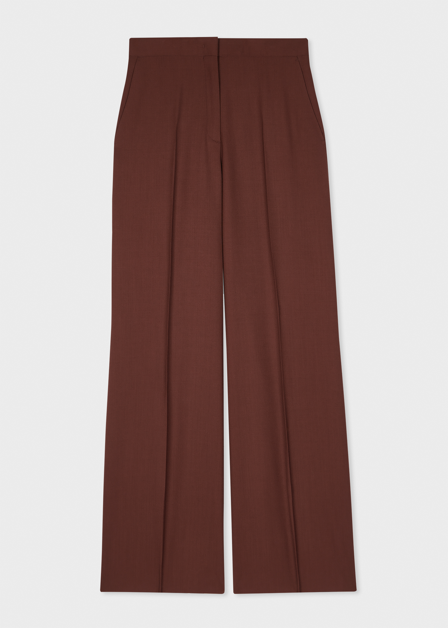 パンツ At last & Co Wool trouser brown 32 - パンツ