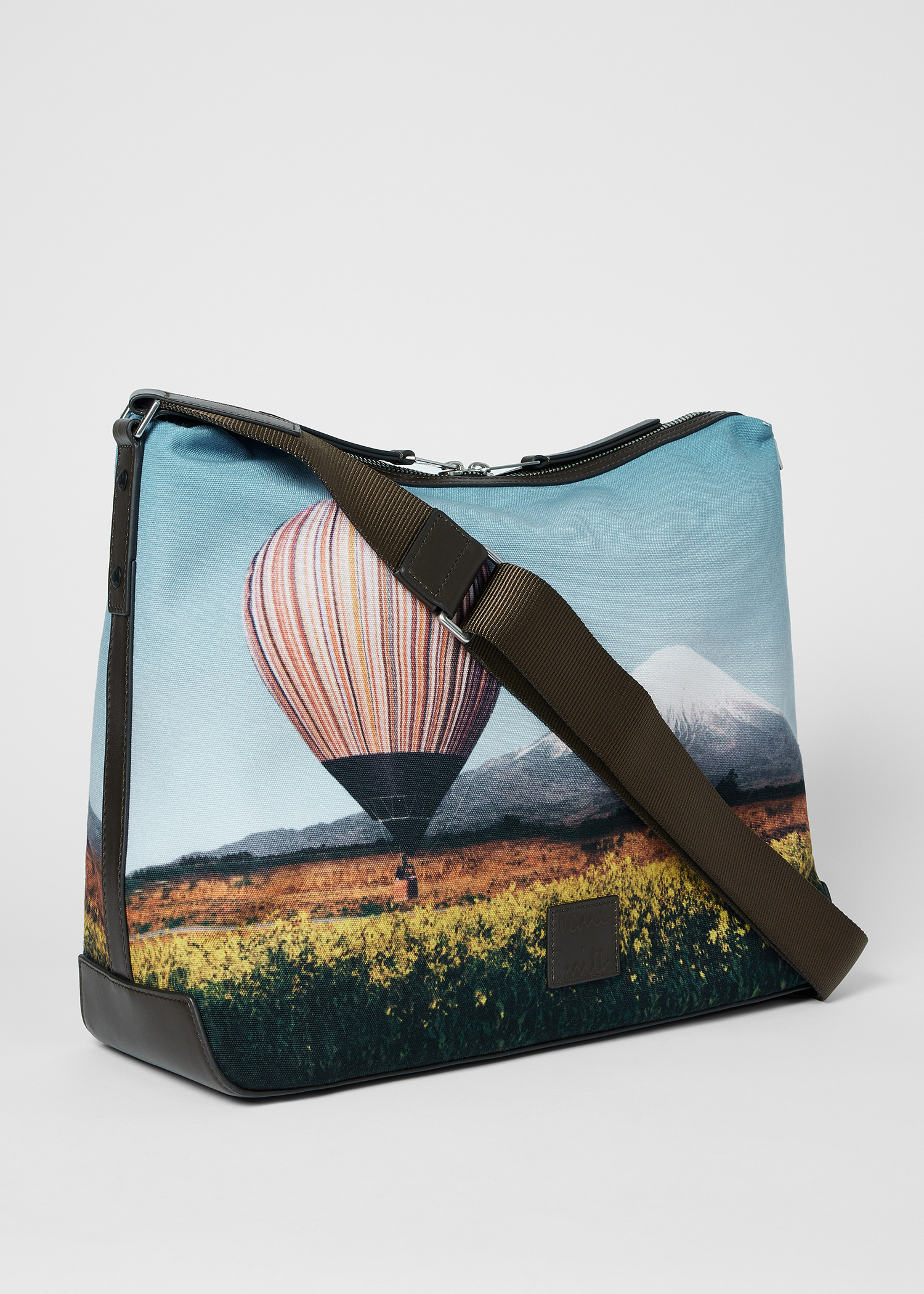 Paul Smith 'Signature Stripe Balloon Mount Fuji' Print Cross