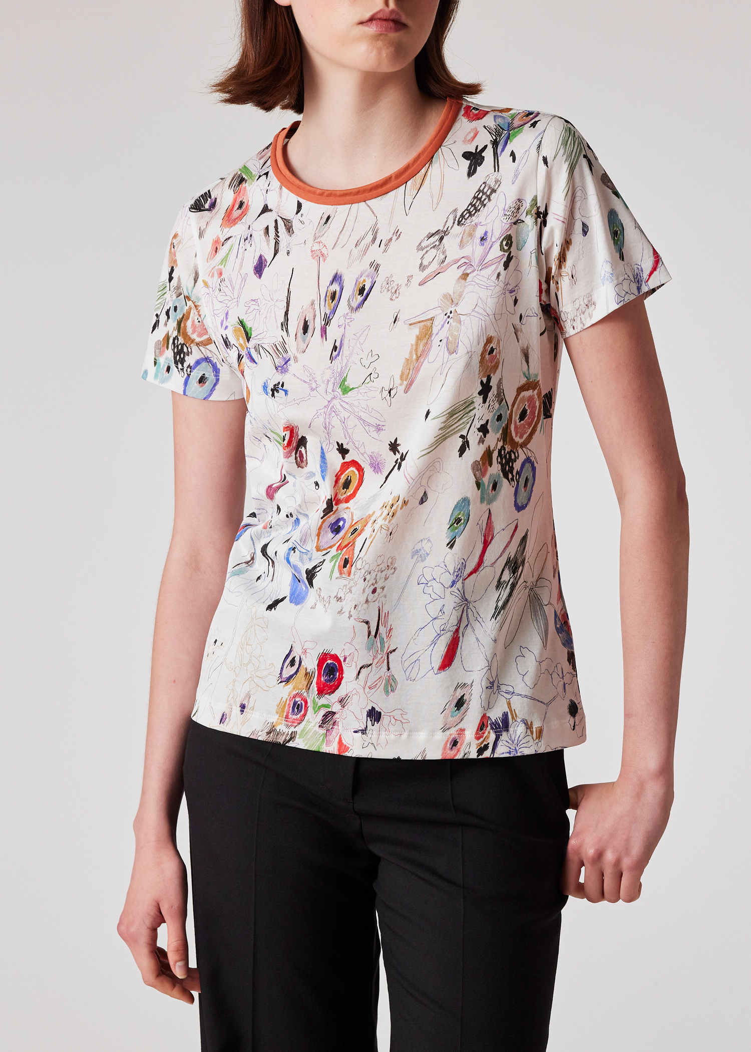 【Paul Smith】\"Sketchbook Botanical\" 半袖カットソー Paul Smith｜