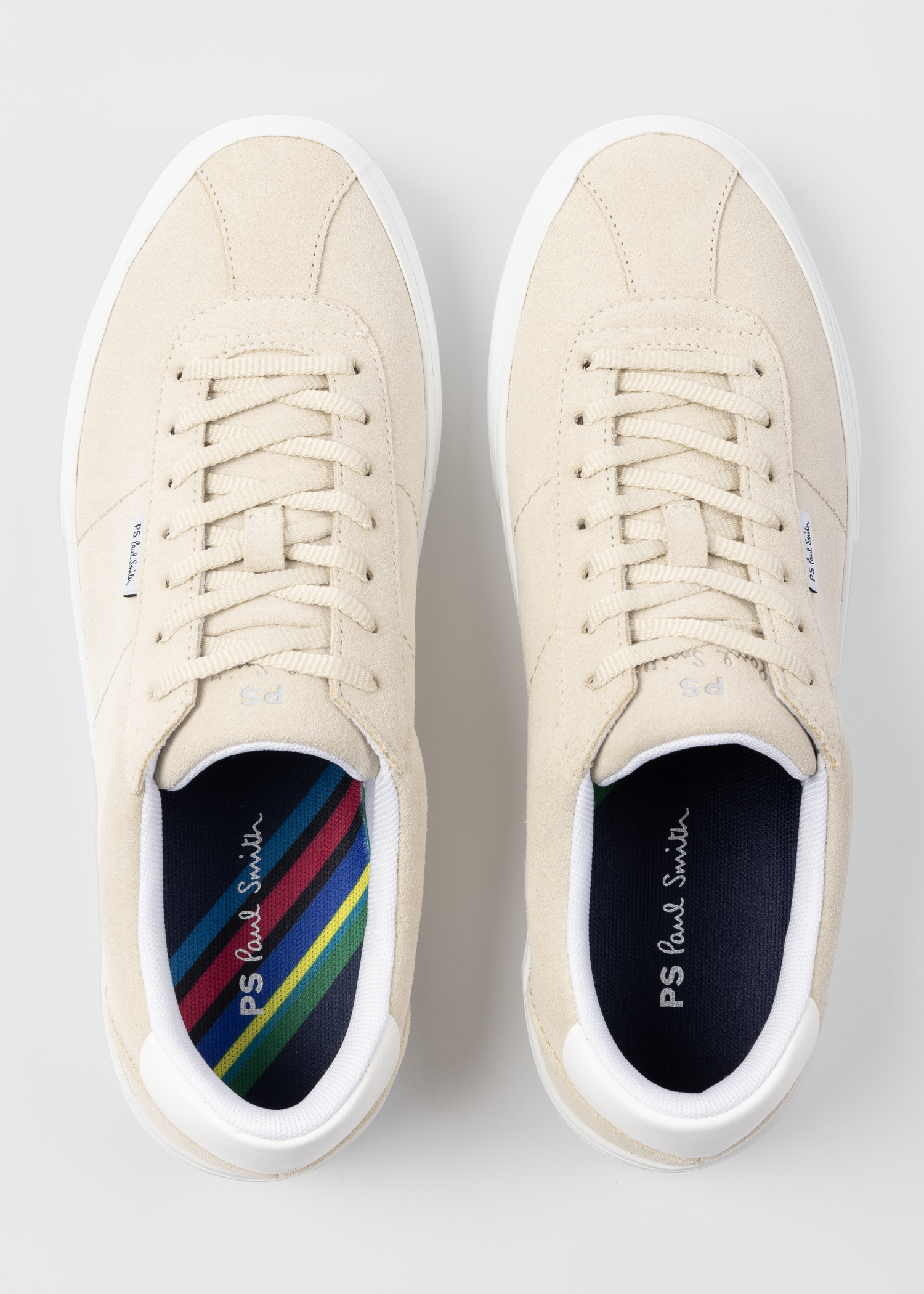 Cream Suede 'Dillon' Trainers