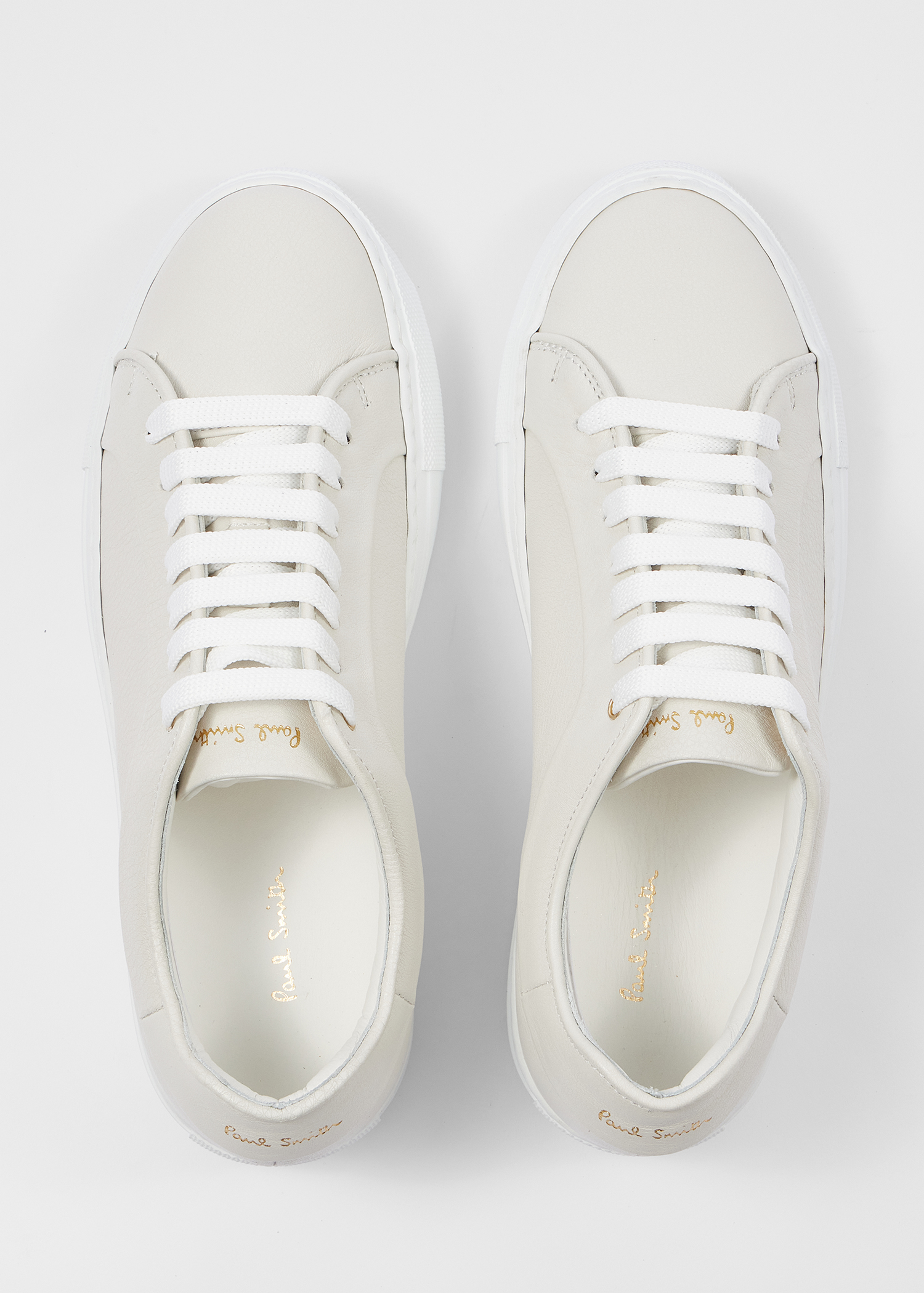 Paul smith white basso trainers online