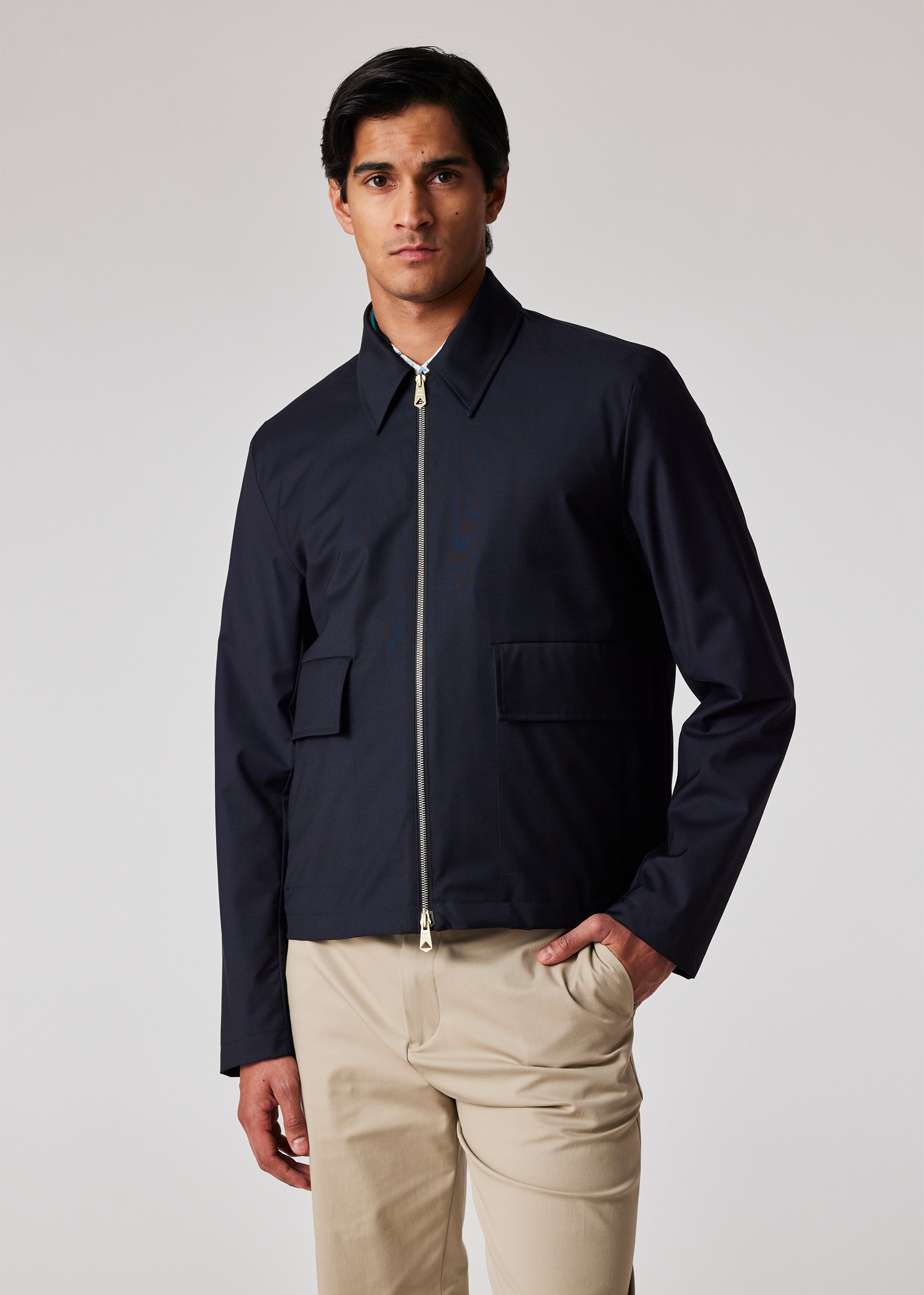 Wool Bomber Jacket Paul Smith Loro Piana Jacket PAUL SMITH