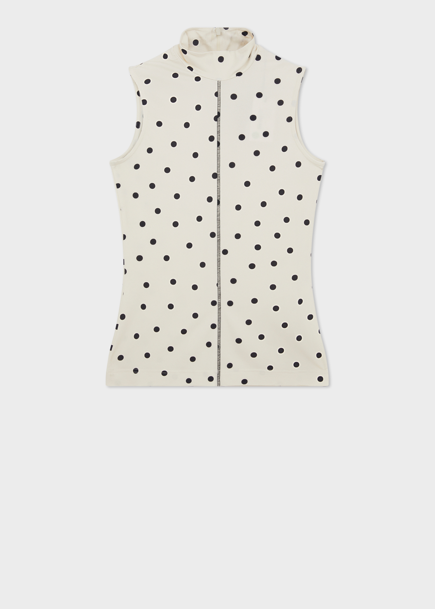 Polka dot vest top online