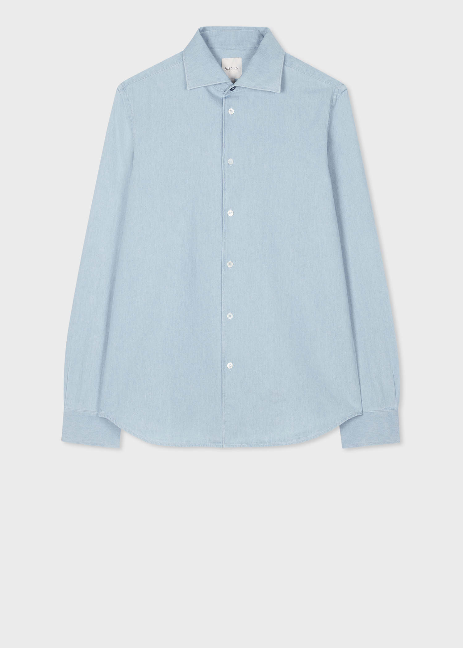 Denim Wash Sleeveless Tee in Washed Blue main image 1
