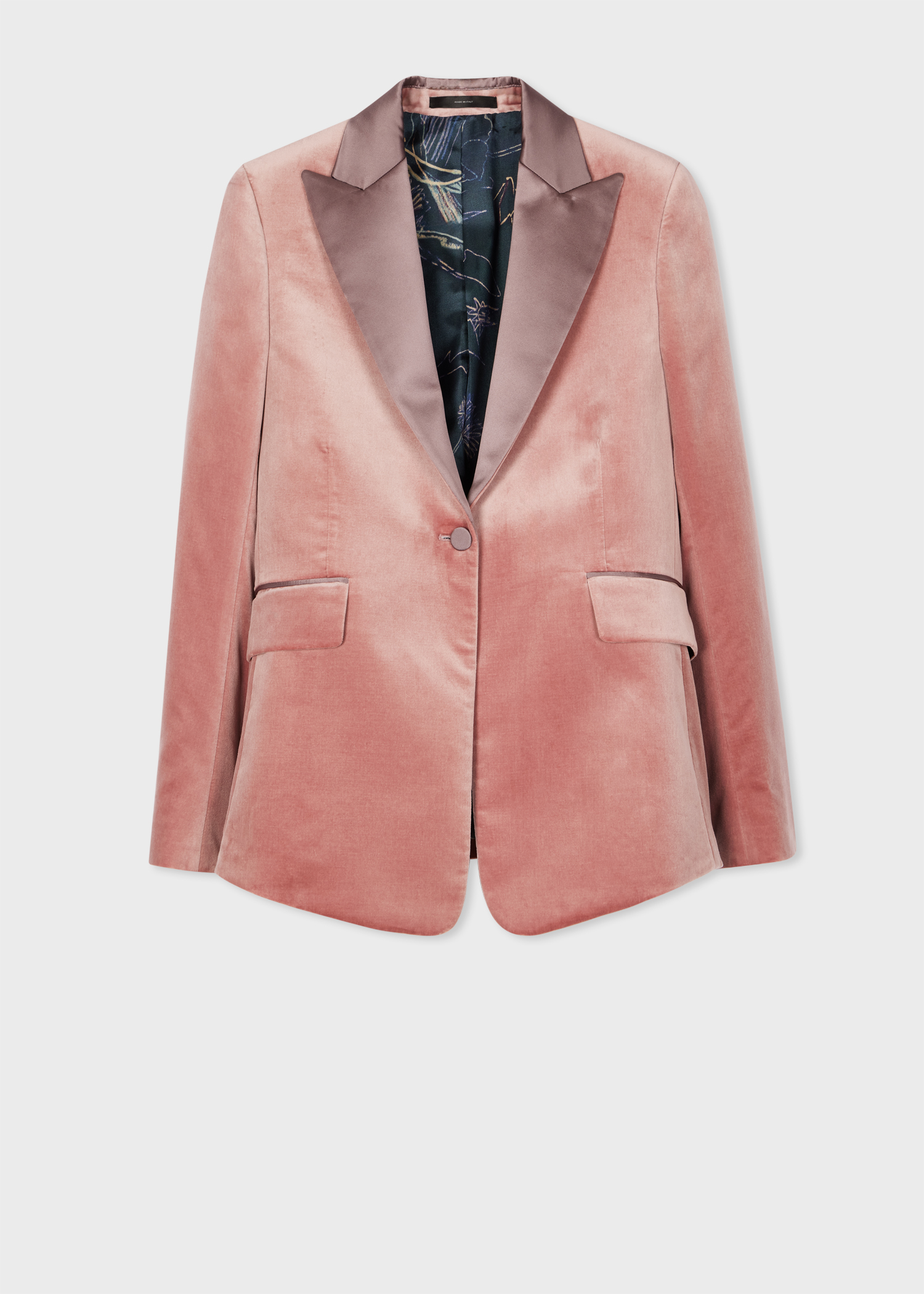 Pink velvet blazer topshop best sale