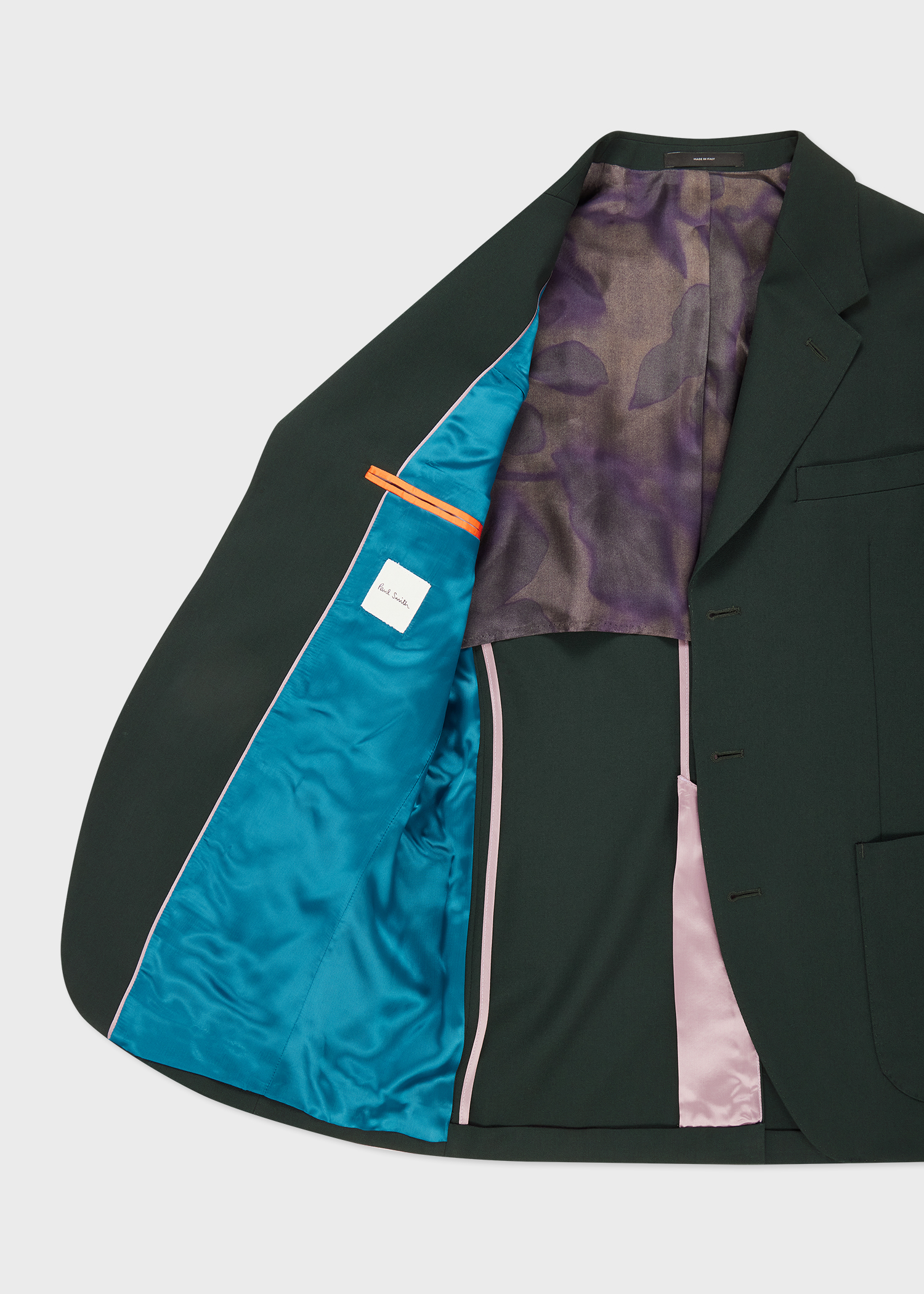 Paul Smith Slim-Fit Forest Green Wool Gabardine Three-Button