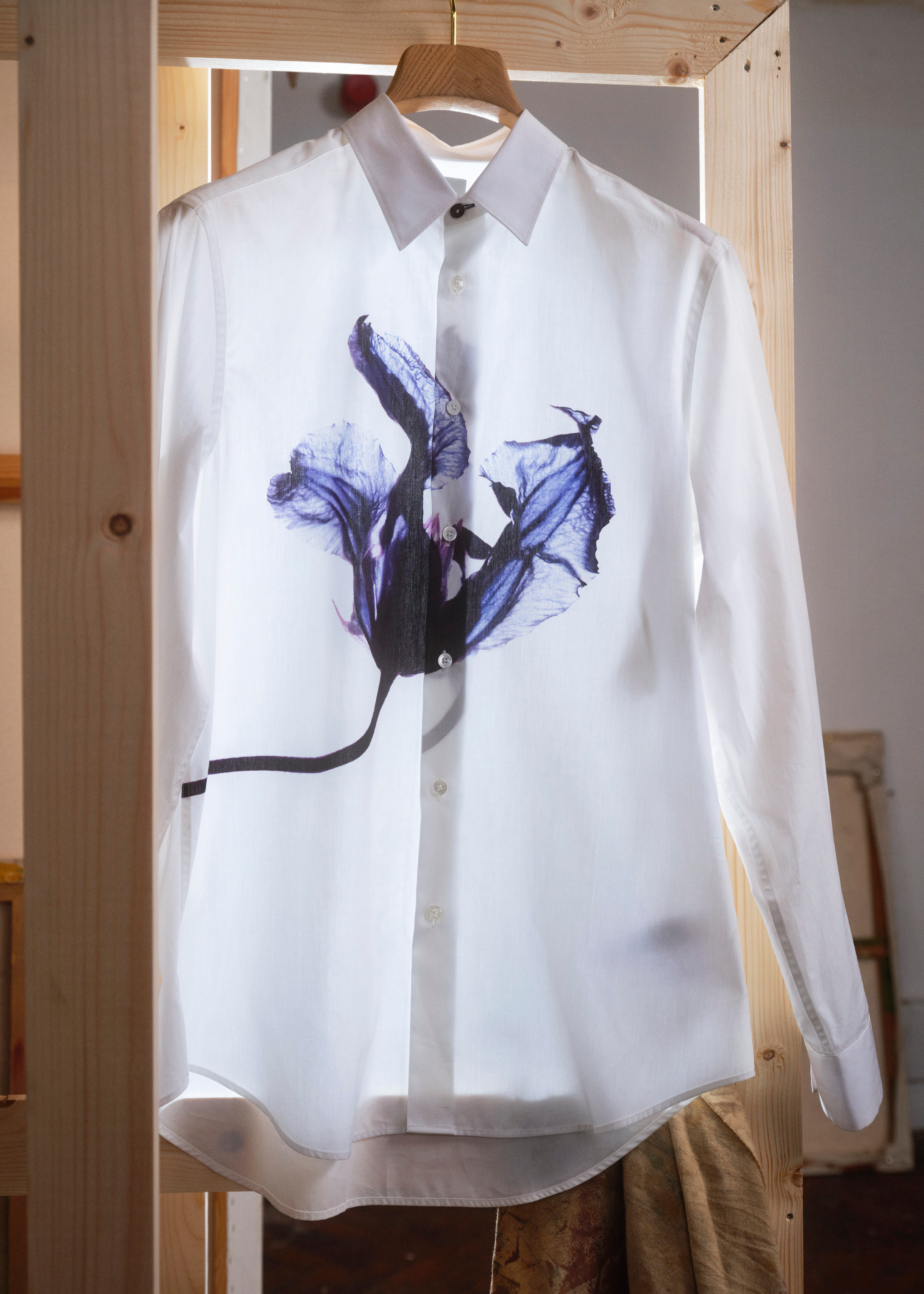 Paul Smith \"Moonlight Flower\" シャツ 24AW Paul Smith Moonlight Flower シャツ 24AW